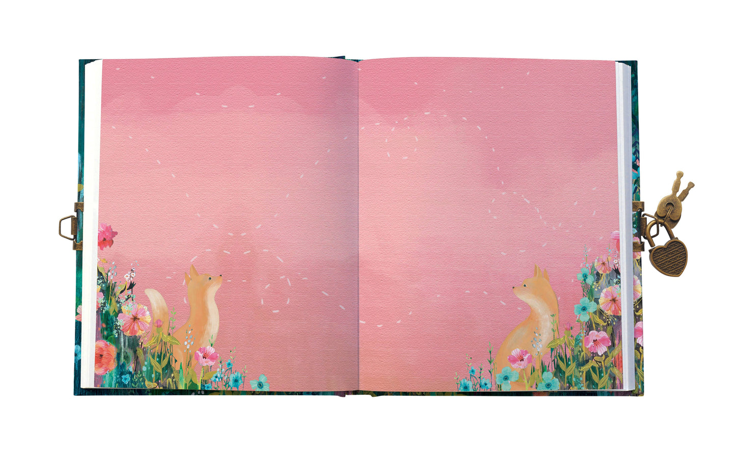 Cuaderno/diario con cerradura Moonlit Meadow