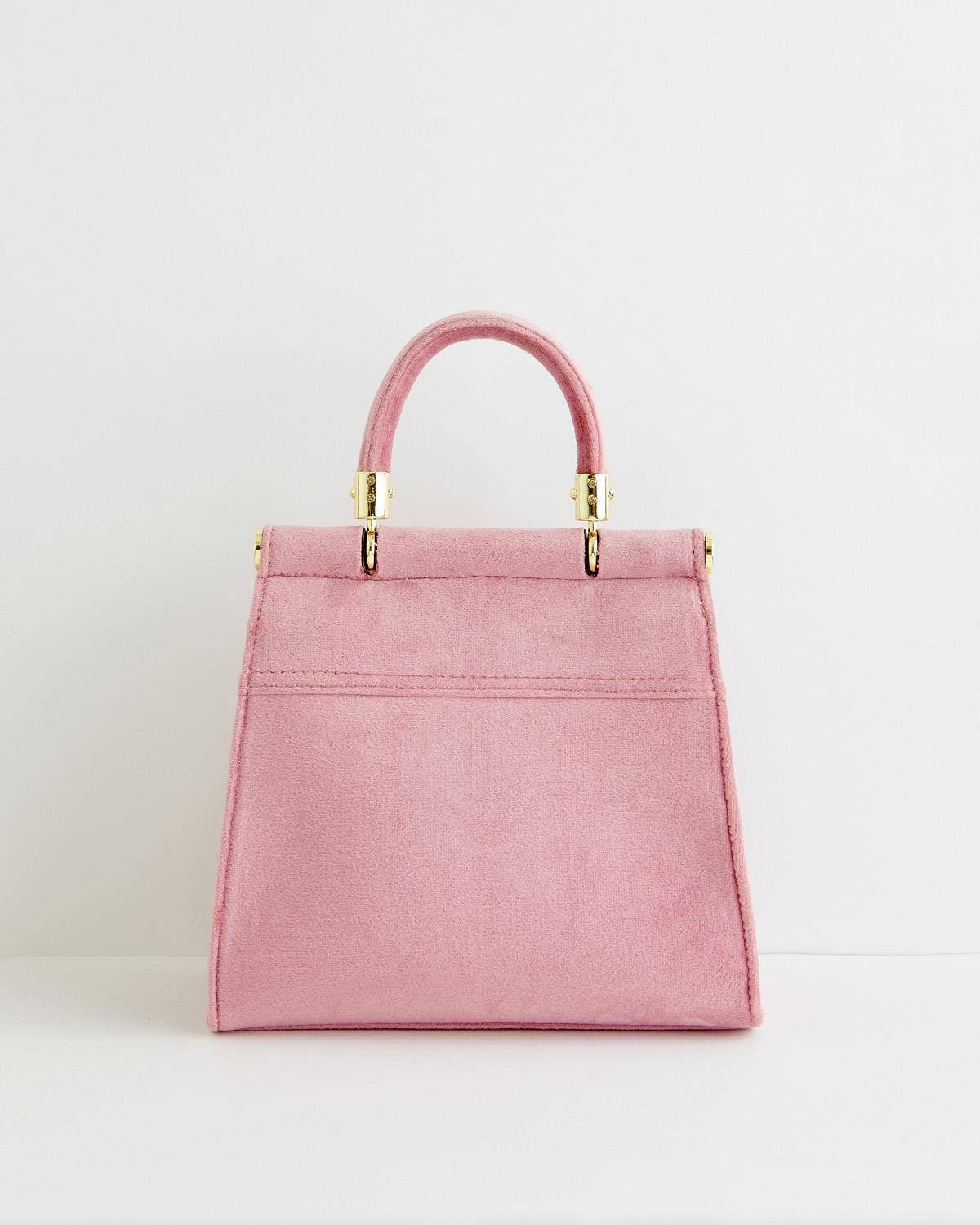 FABLE Morning Song Bird Embroidered Mini Pink Tote