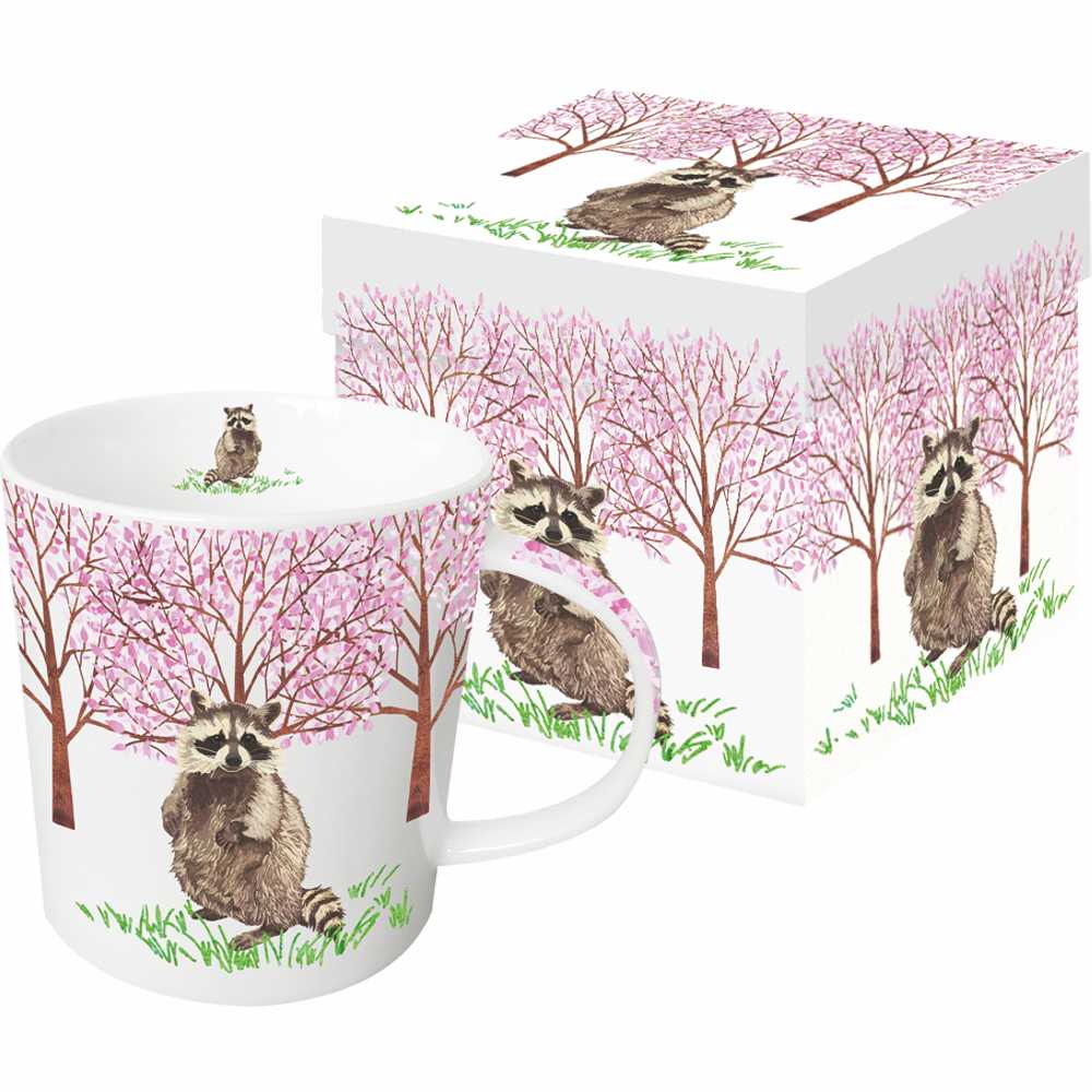 Mug in Gift Box - Raccoon