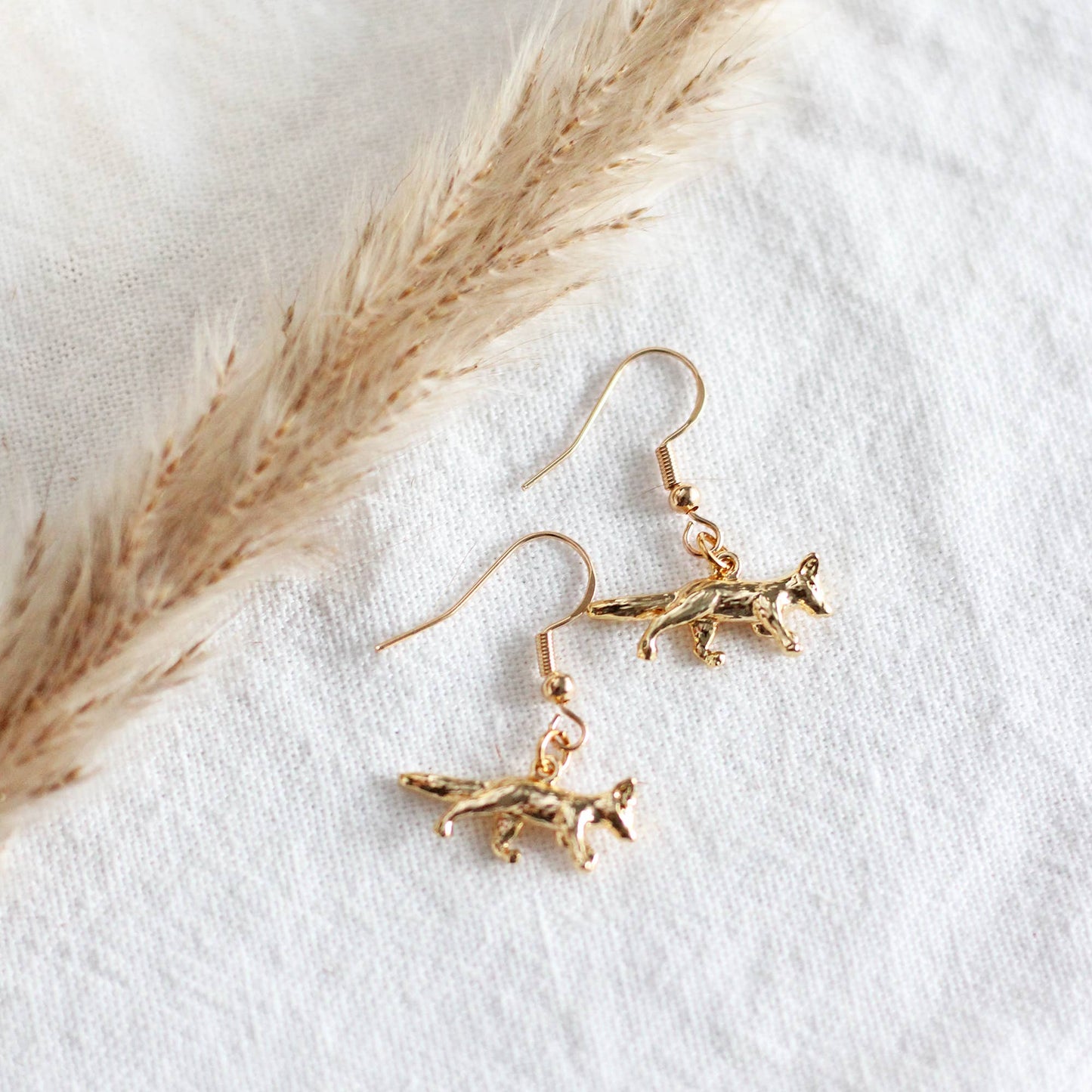 Pendientes de zorro