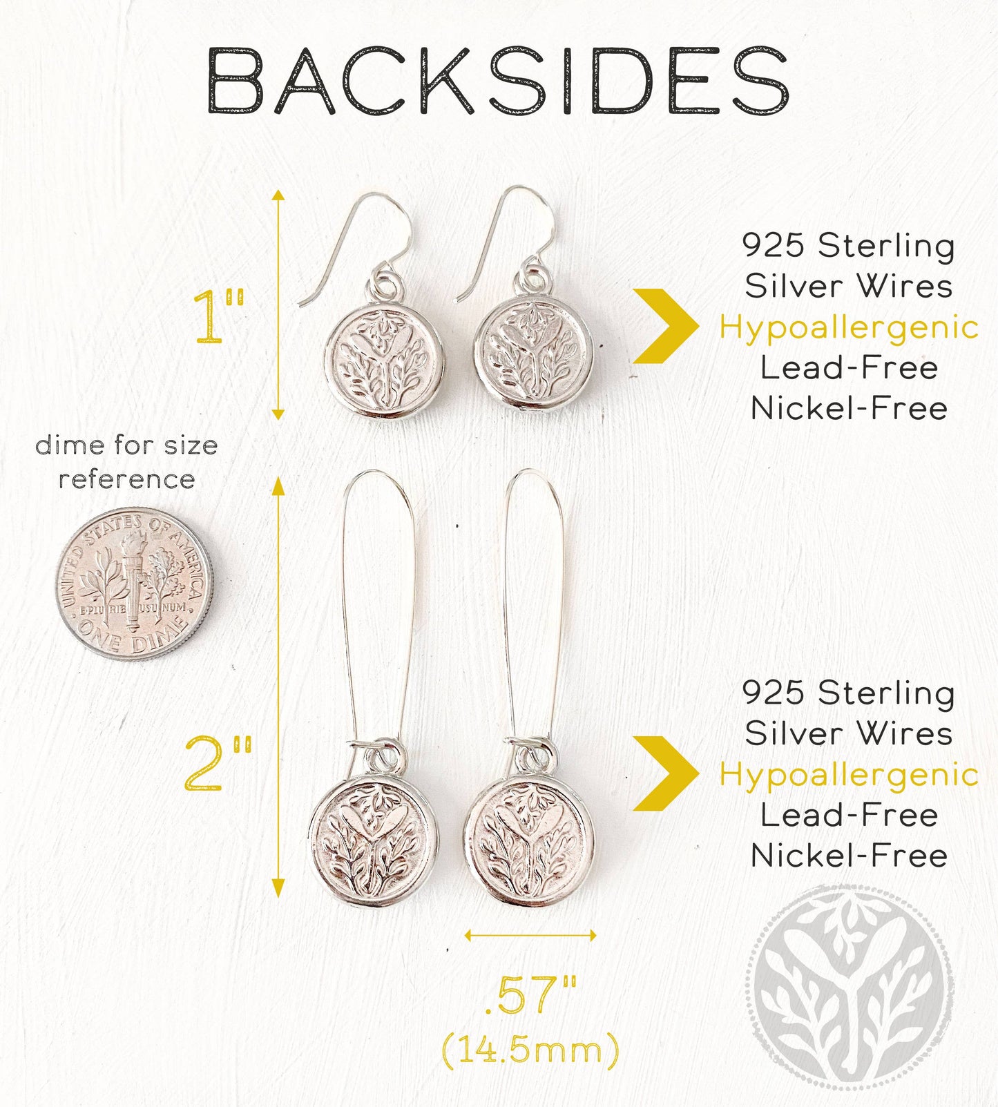 Fox Silver Earring