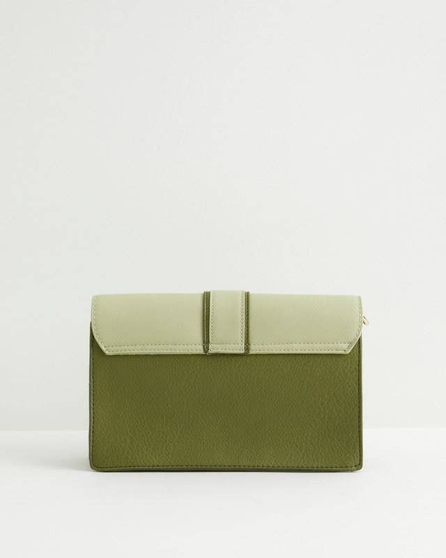 Bolso bandolera Kingfisher bordado