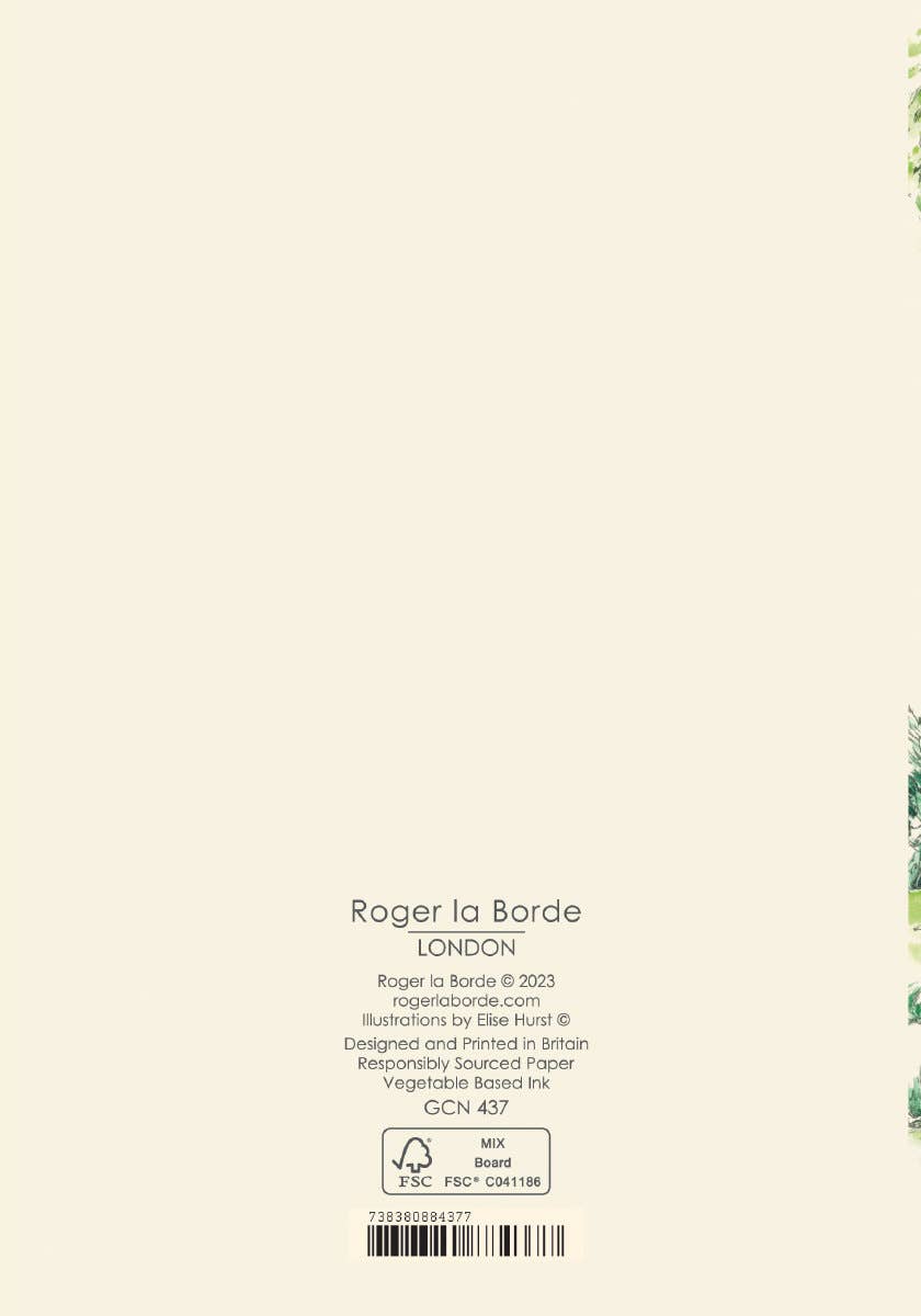 Tarjeta del oso del bosque
