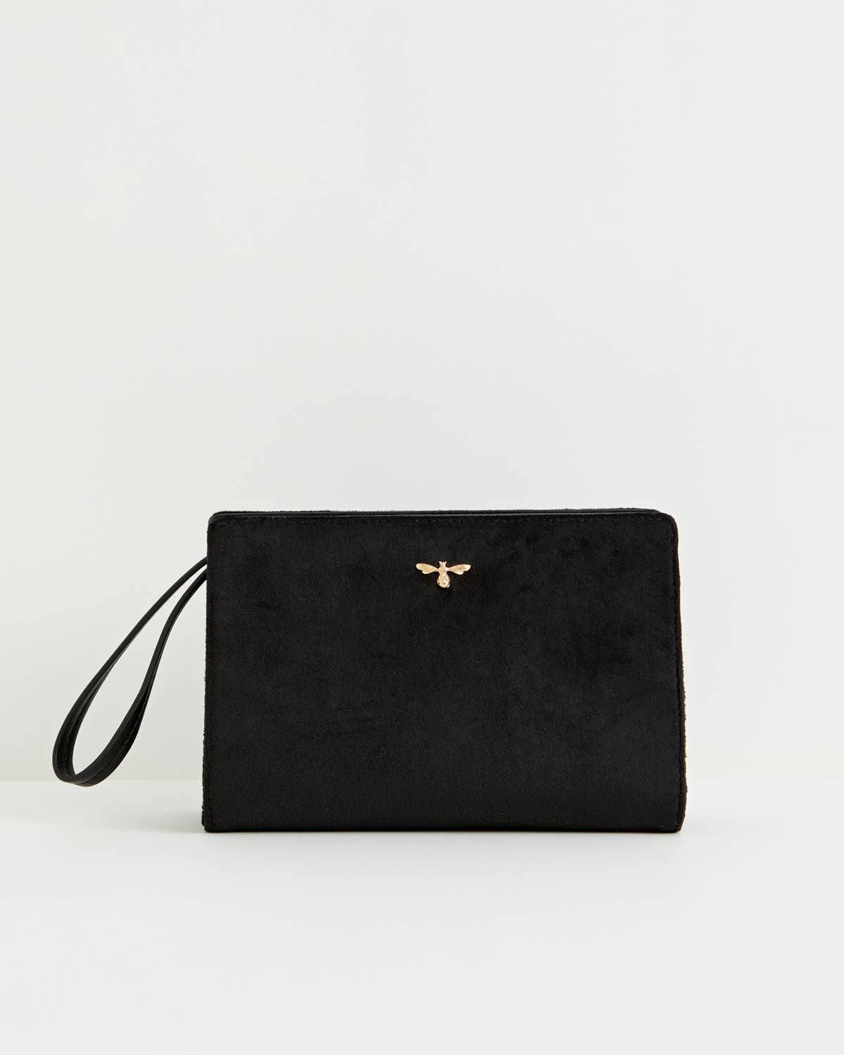 Monedero de pulsera Bonnie (terciopelo negro)