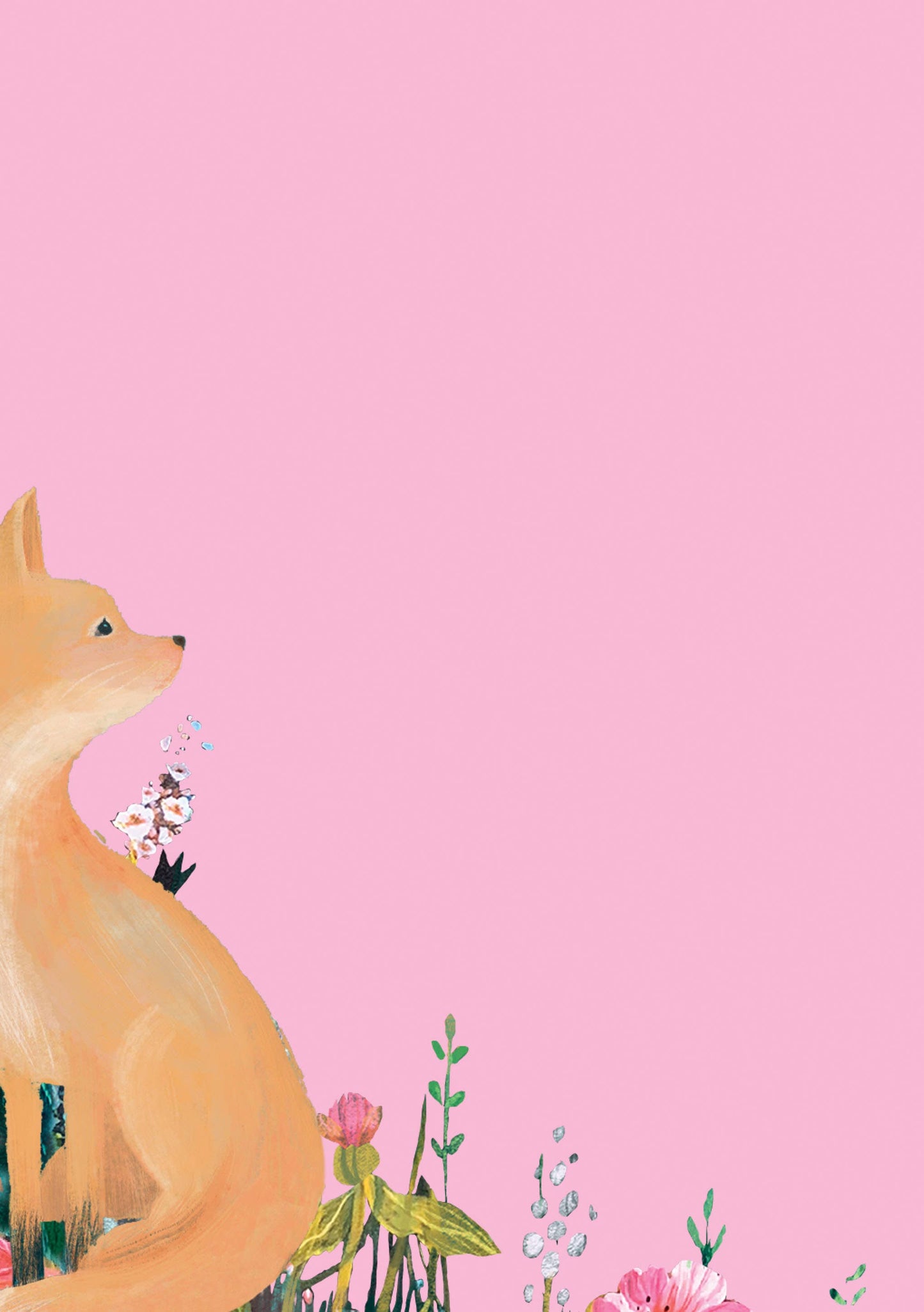 Juego de papel para escribir Moonlit Meadow