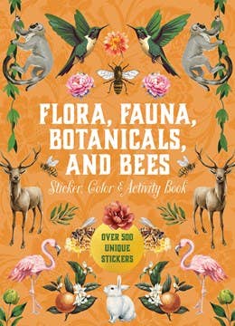 Flora, Fauna, Botanicals, And Bees Sticker
