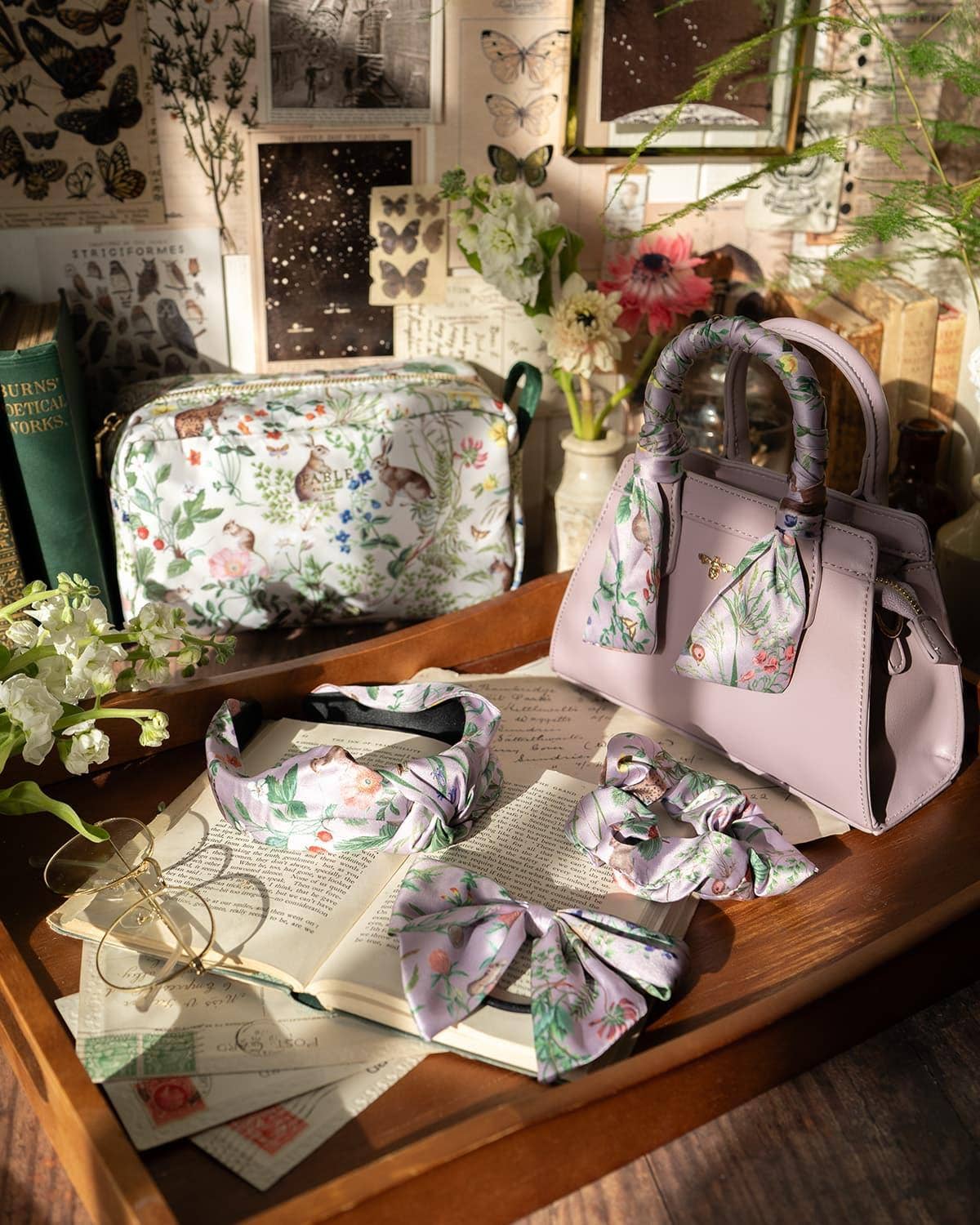 Meadow Creatures Marshmallow Travel Pouch (Yellow)