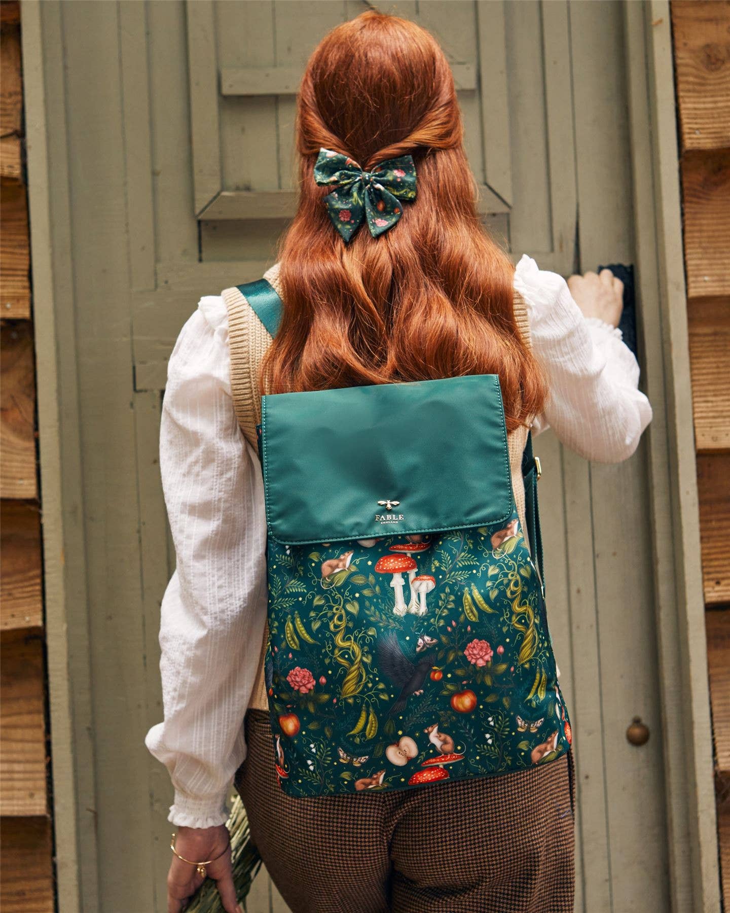 Mochila verde Into the Woods (verde)