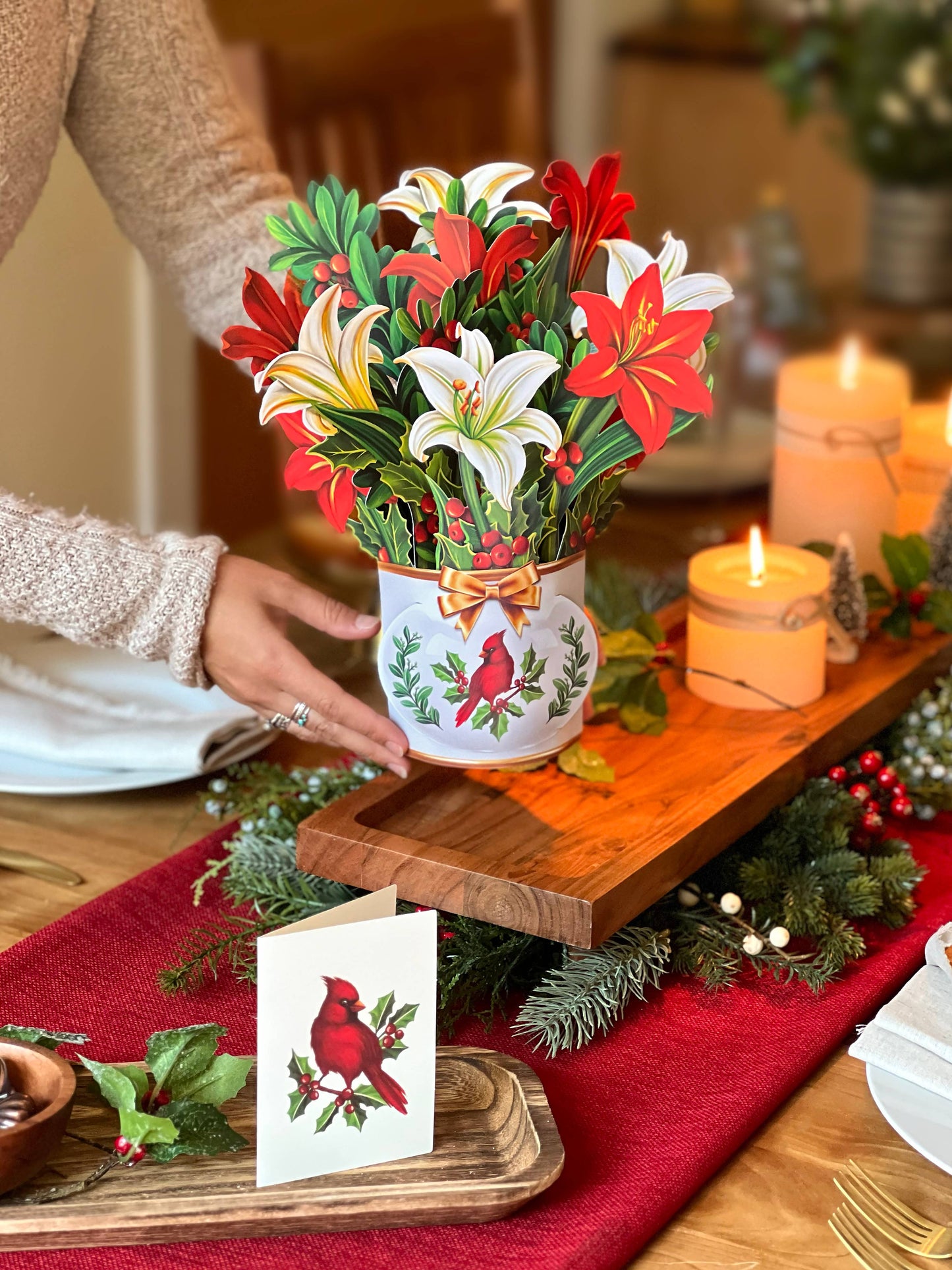 Winter Joy Pop-Up Greeting Card