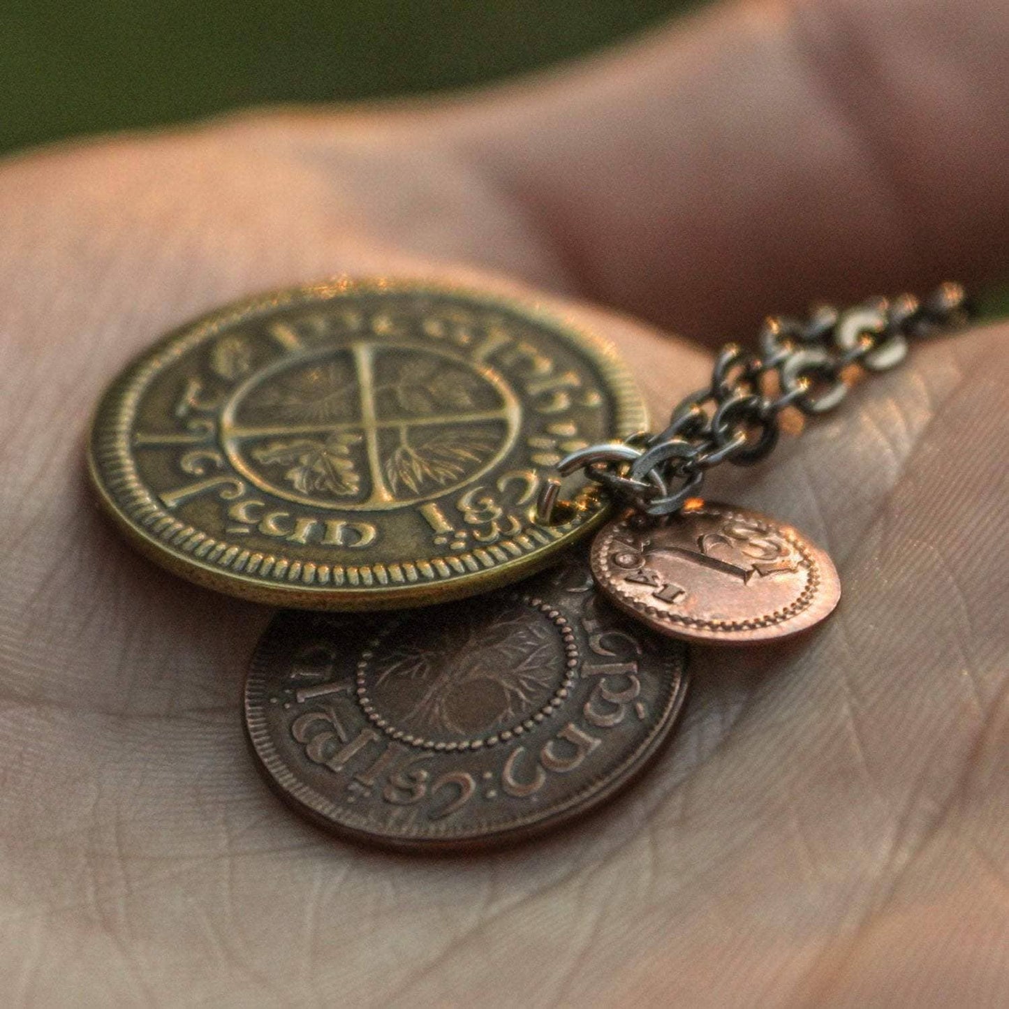 THE SHIRE Layered Coin Necklace