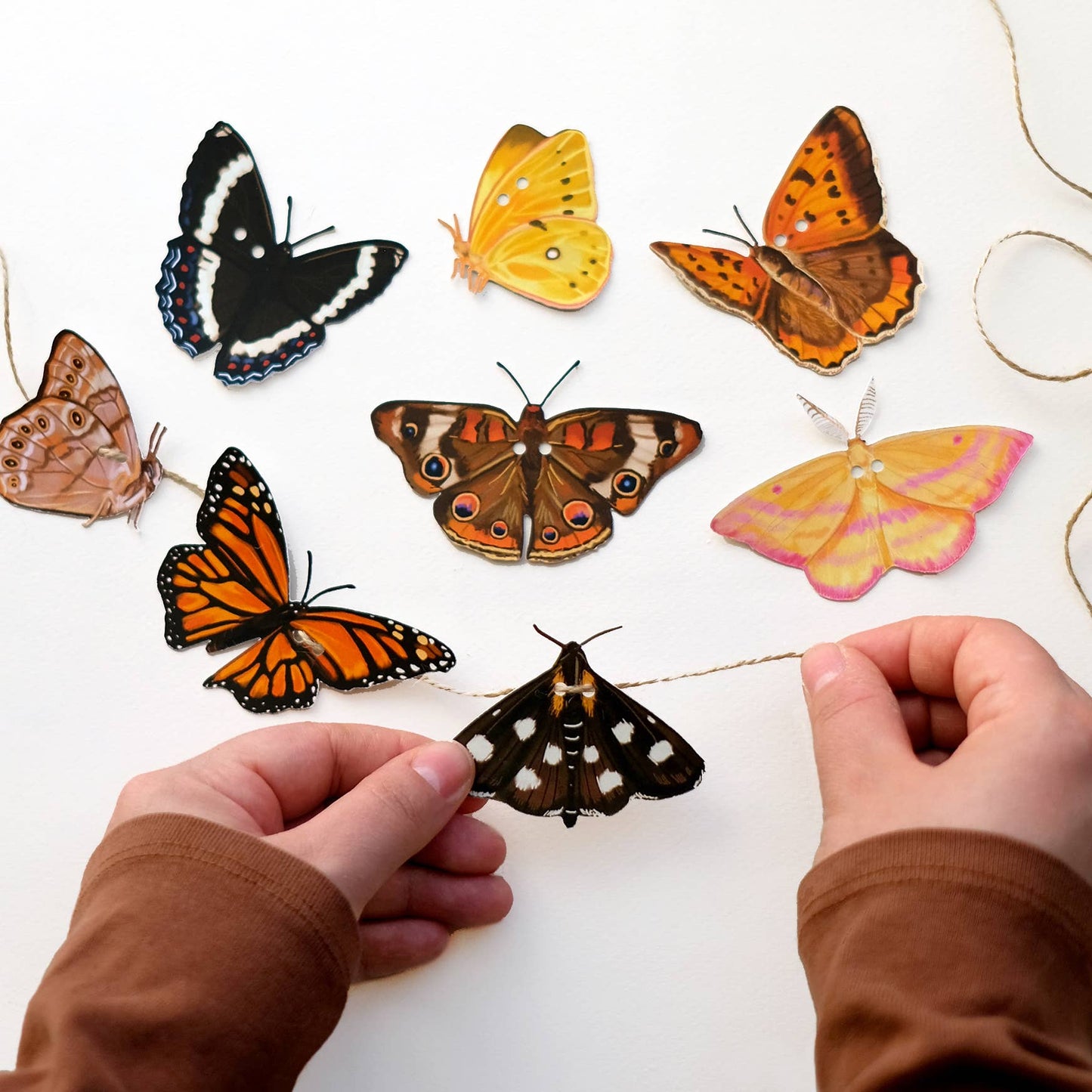 Butterfly Garland | DIY Paper Garland | Botanical Craft Kit
