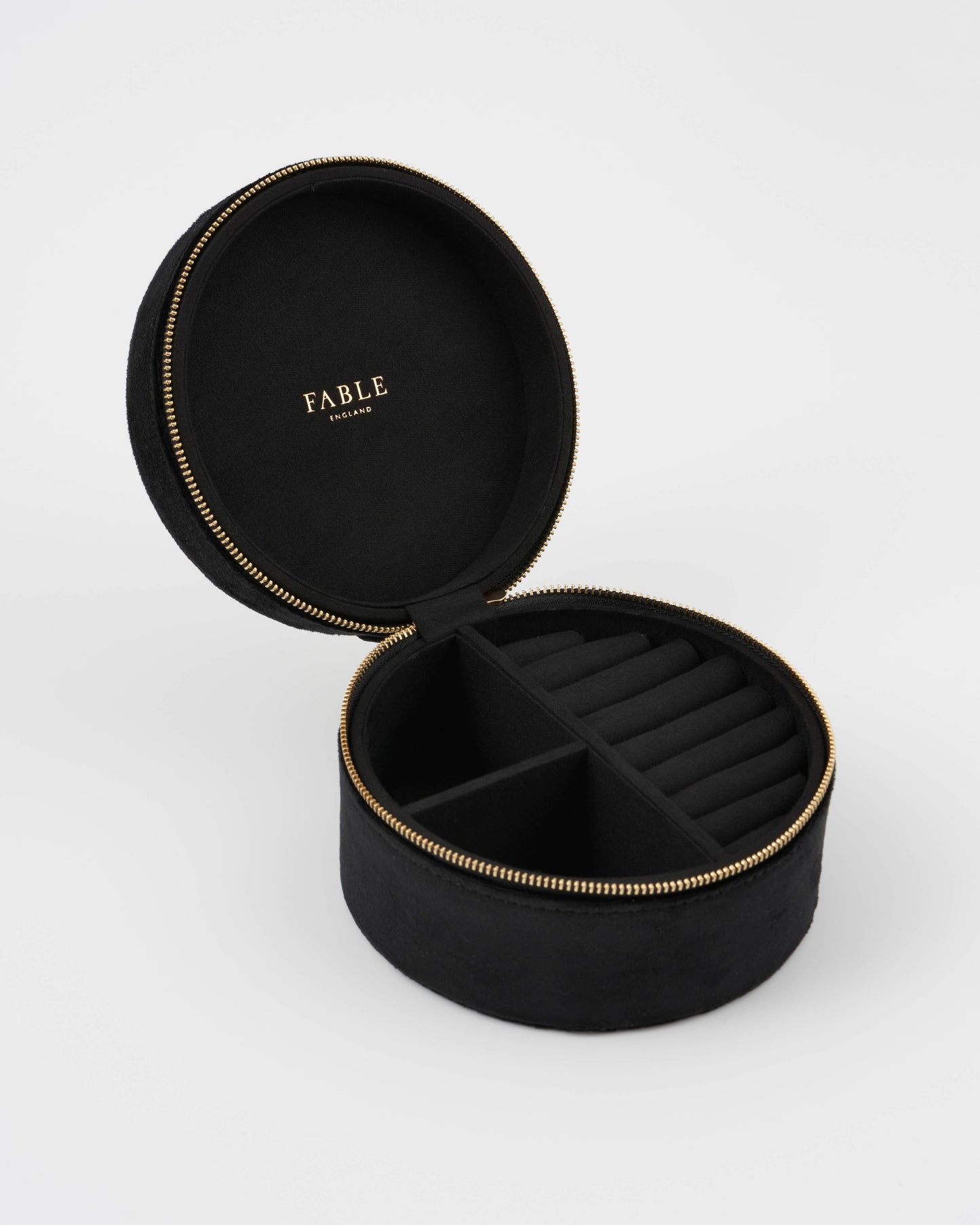 FABLE Sleepy Fox Round Jewelry Box