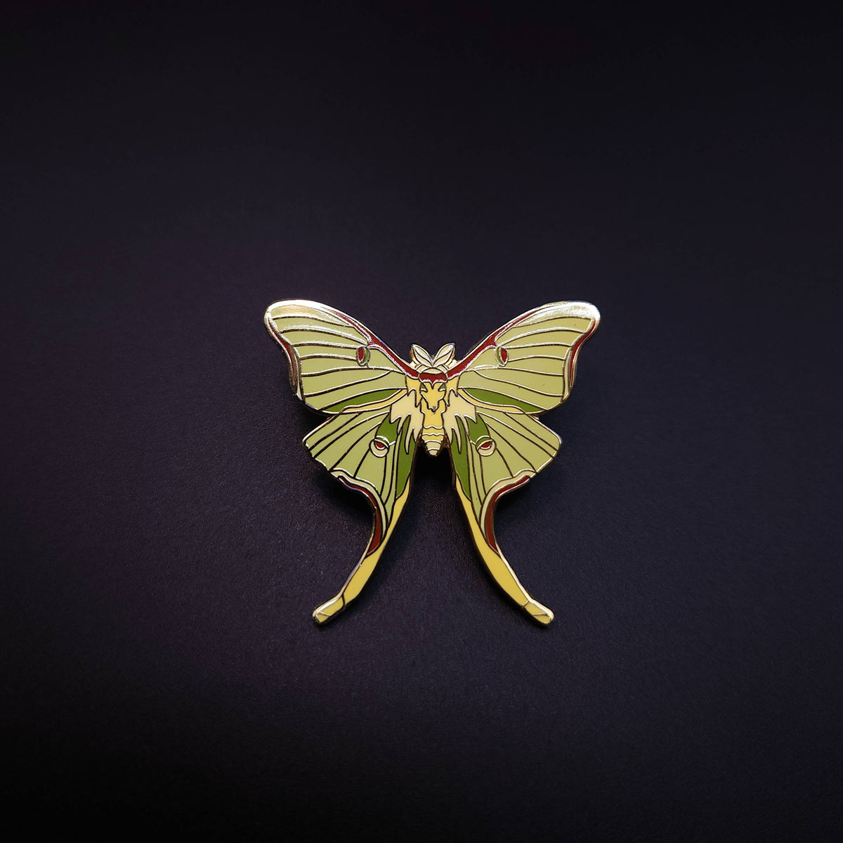 Cancer - Zodiac Butterfly and Moth Pins- Luna Moth
