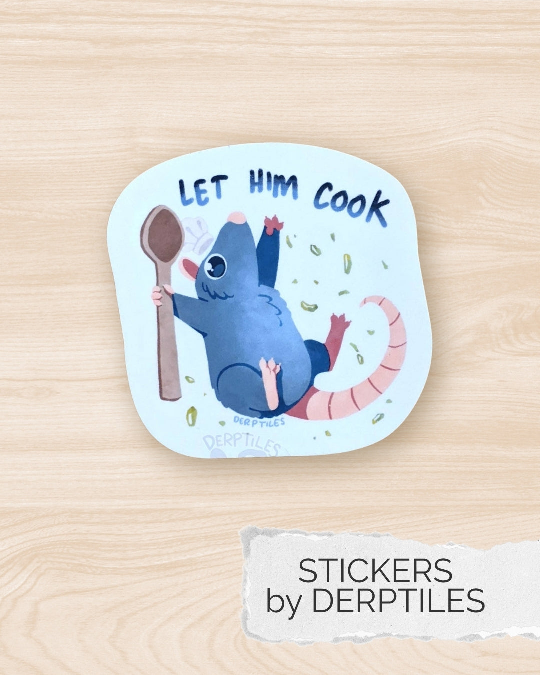 Let Him Cook Sticker