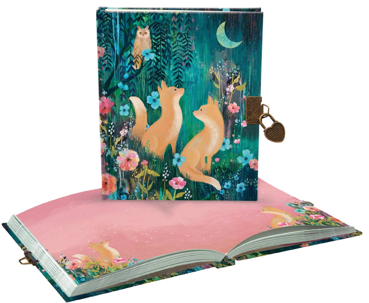 Cuaderno/diario con cerradura Moonlit Meadow