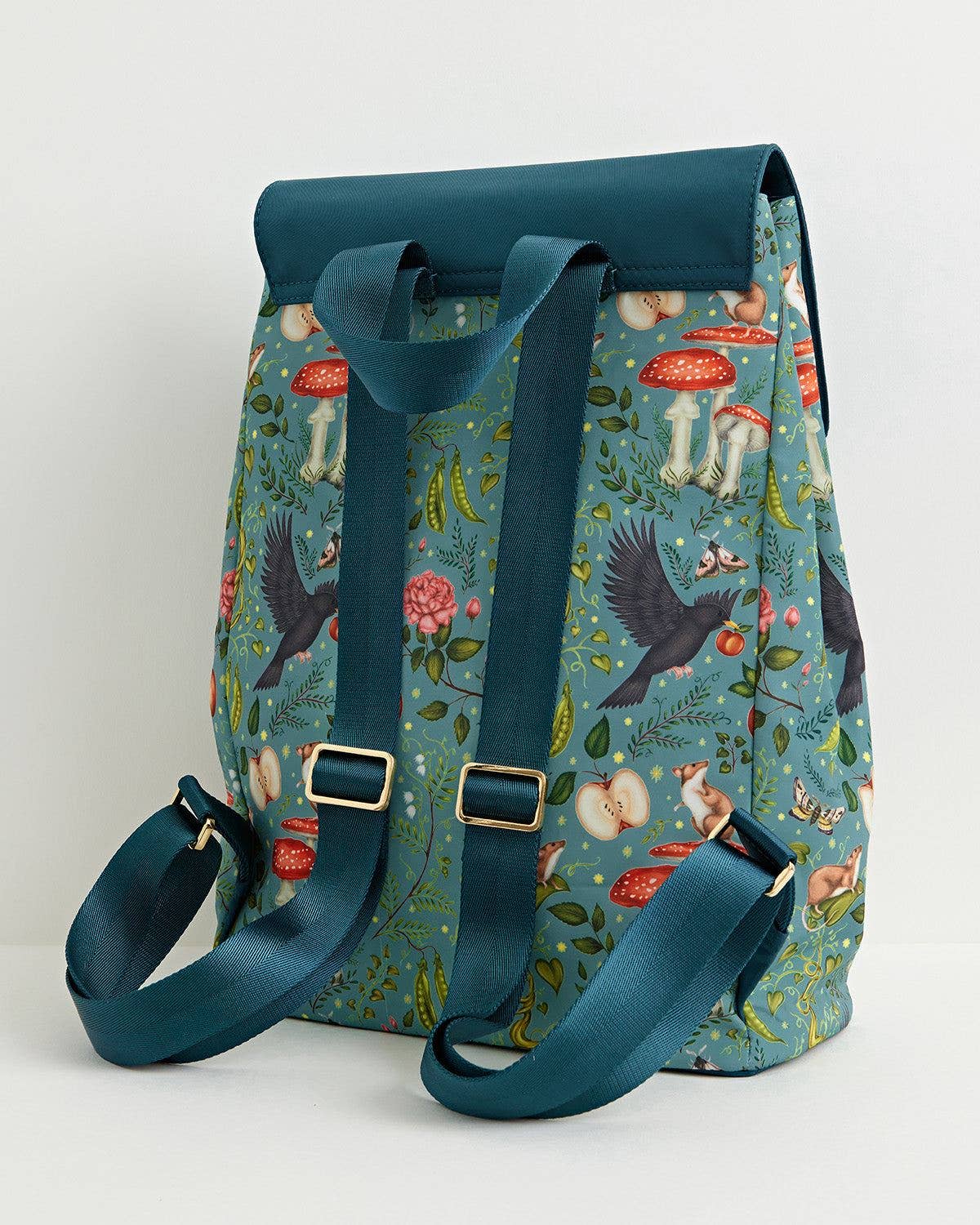 Into the Woods Backpack Teal (FABLE x Catherine Rowe)