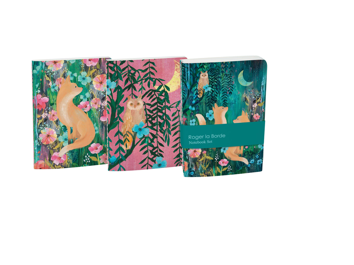 Paquete de cuadernos de ejercicios Moonlit Meadow A6