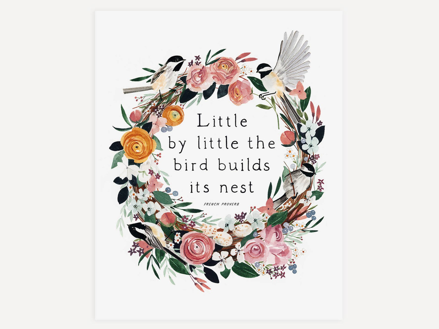 Little by Little Art Print