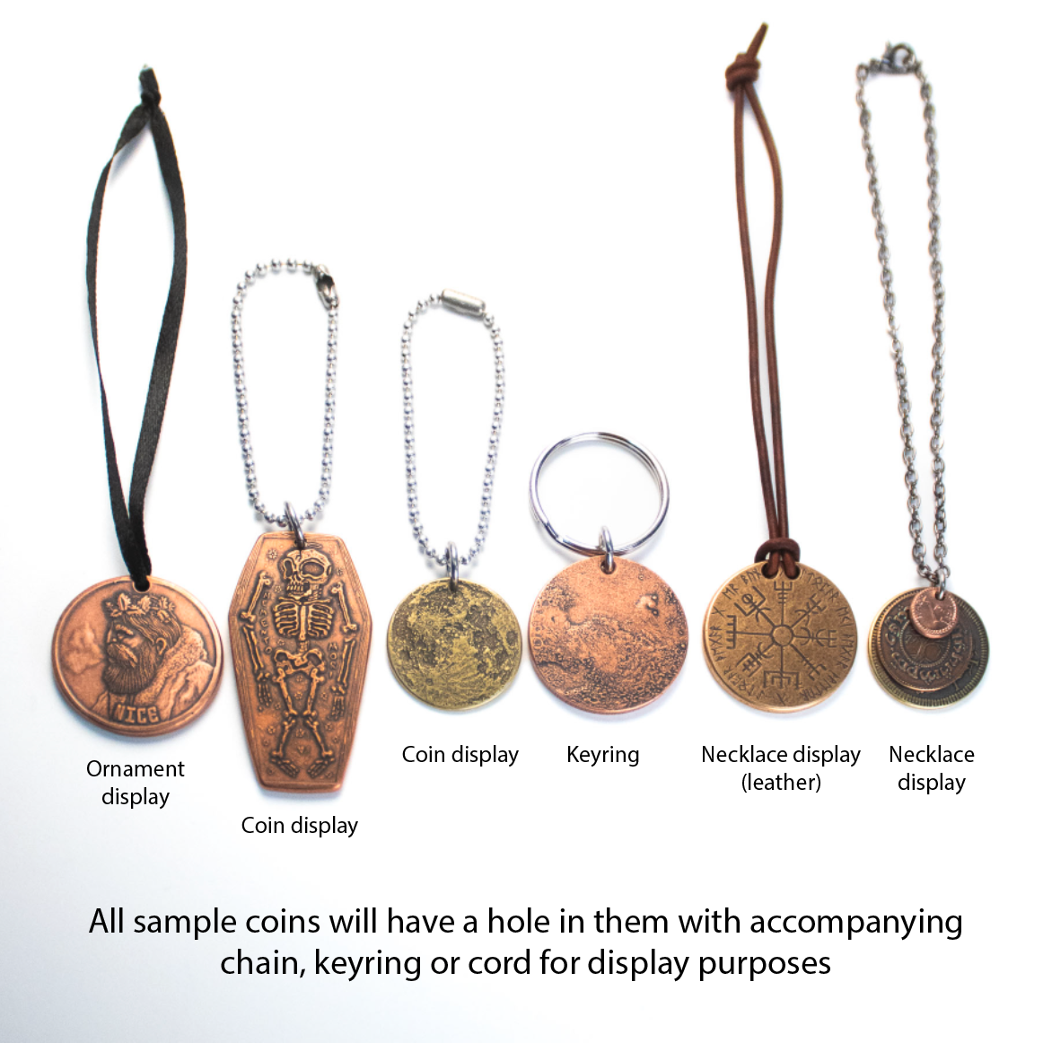 RIVENDELL™ Golden Moon Necklace in Brass