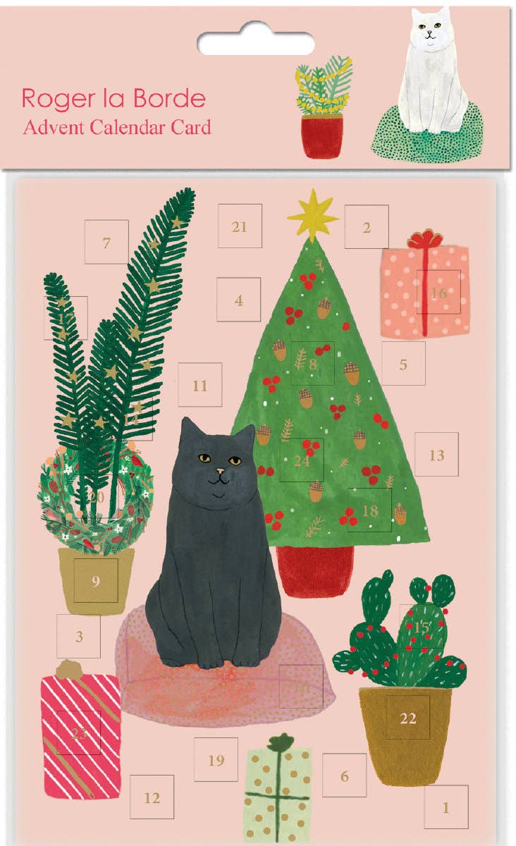 Chou Chou Chat Advent Calendar Card