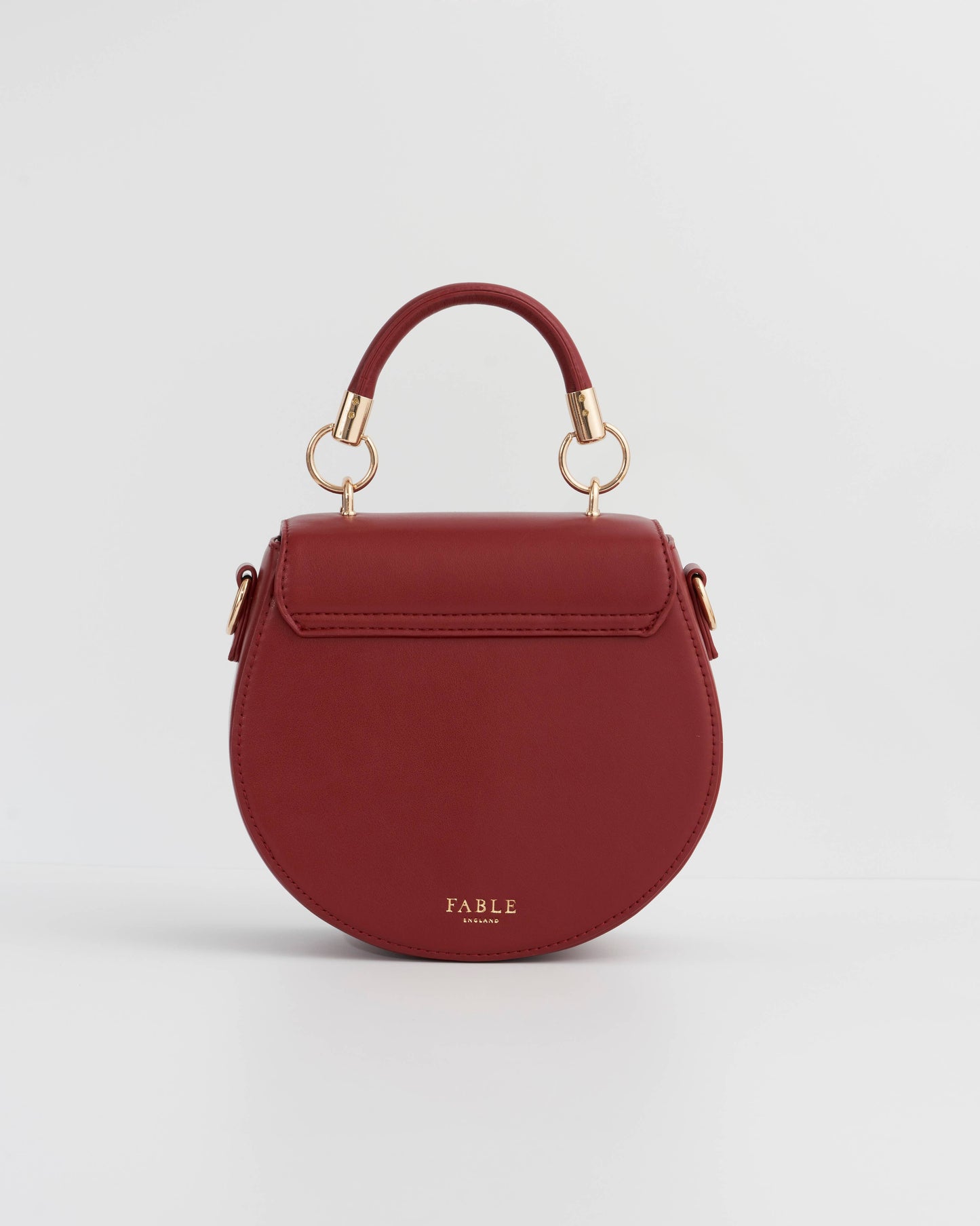 Bolso de mano Running Bunny color burdeos