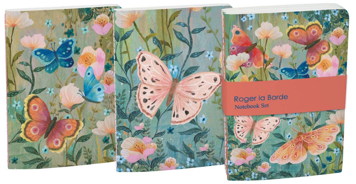 Paquete de cuadernos de ejercicios Butterfly Ball A6