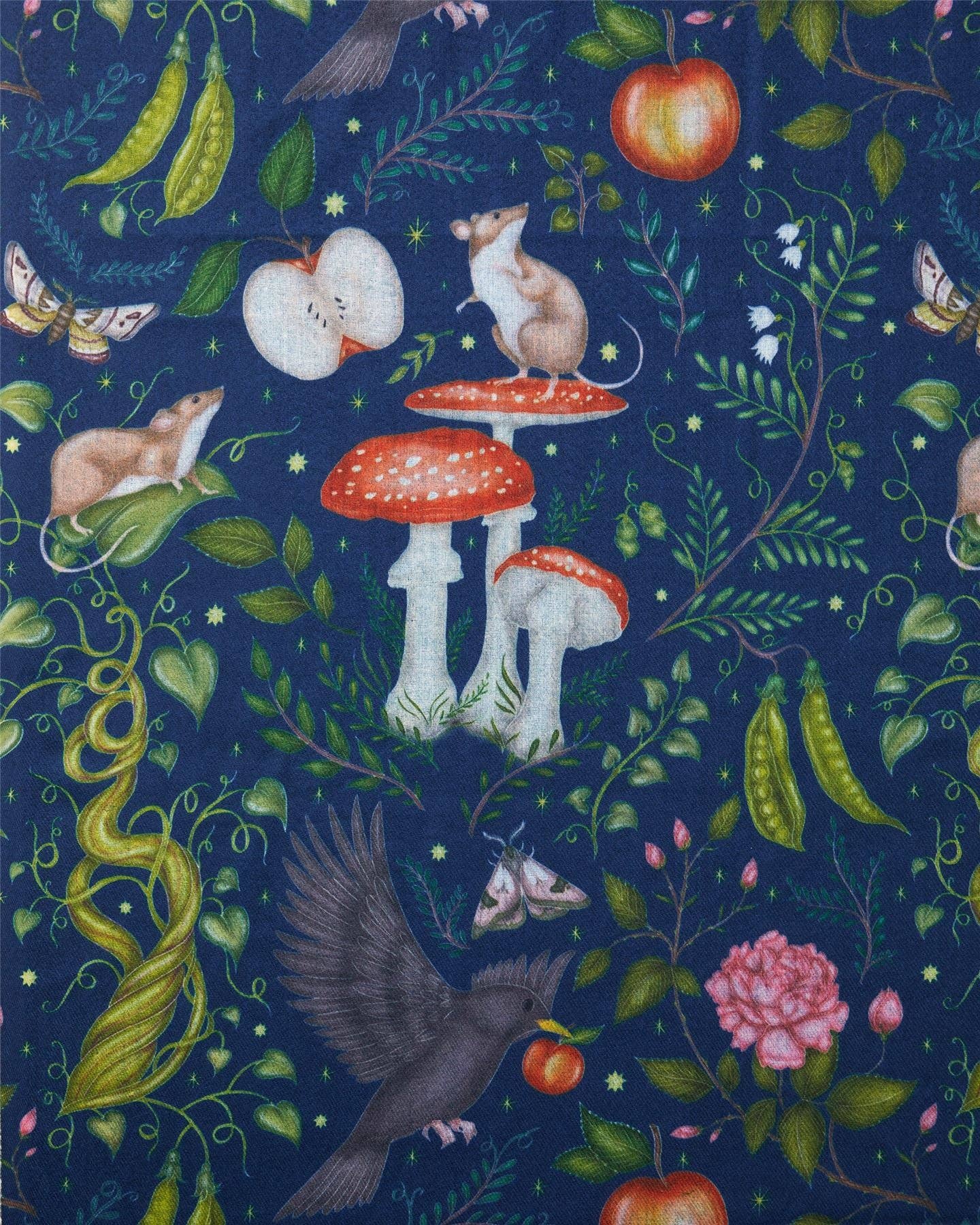 Into The Woods Ultra-Soft Scarf (Blue)