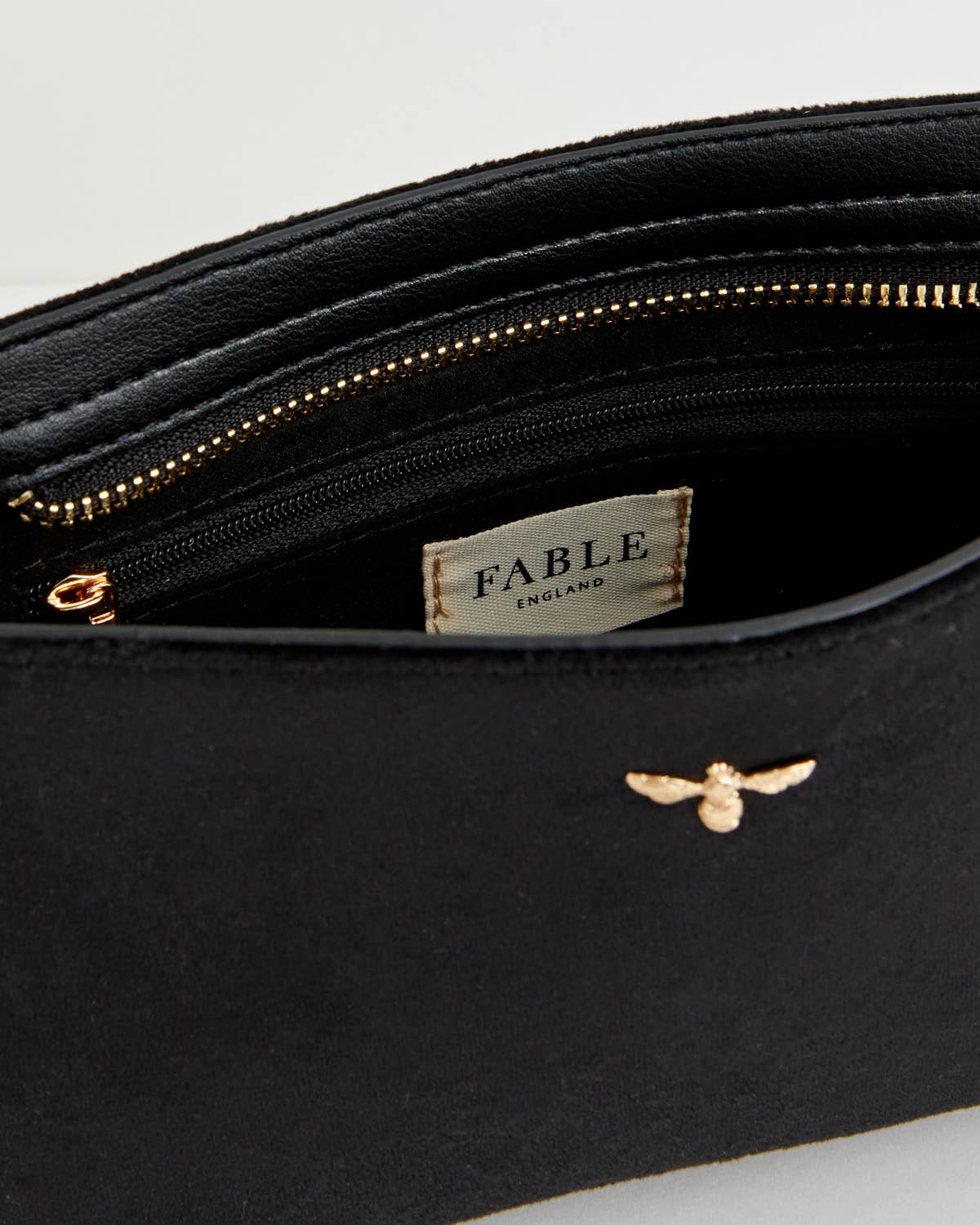 Monedero de pulsera Bonnie (terciopelo negro)