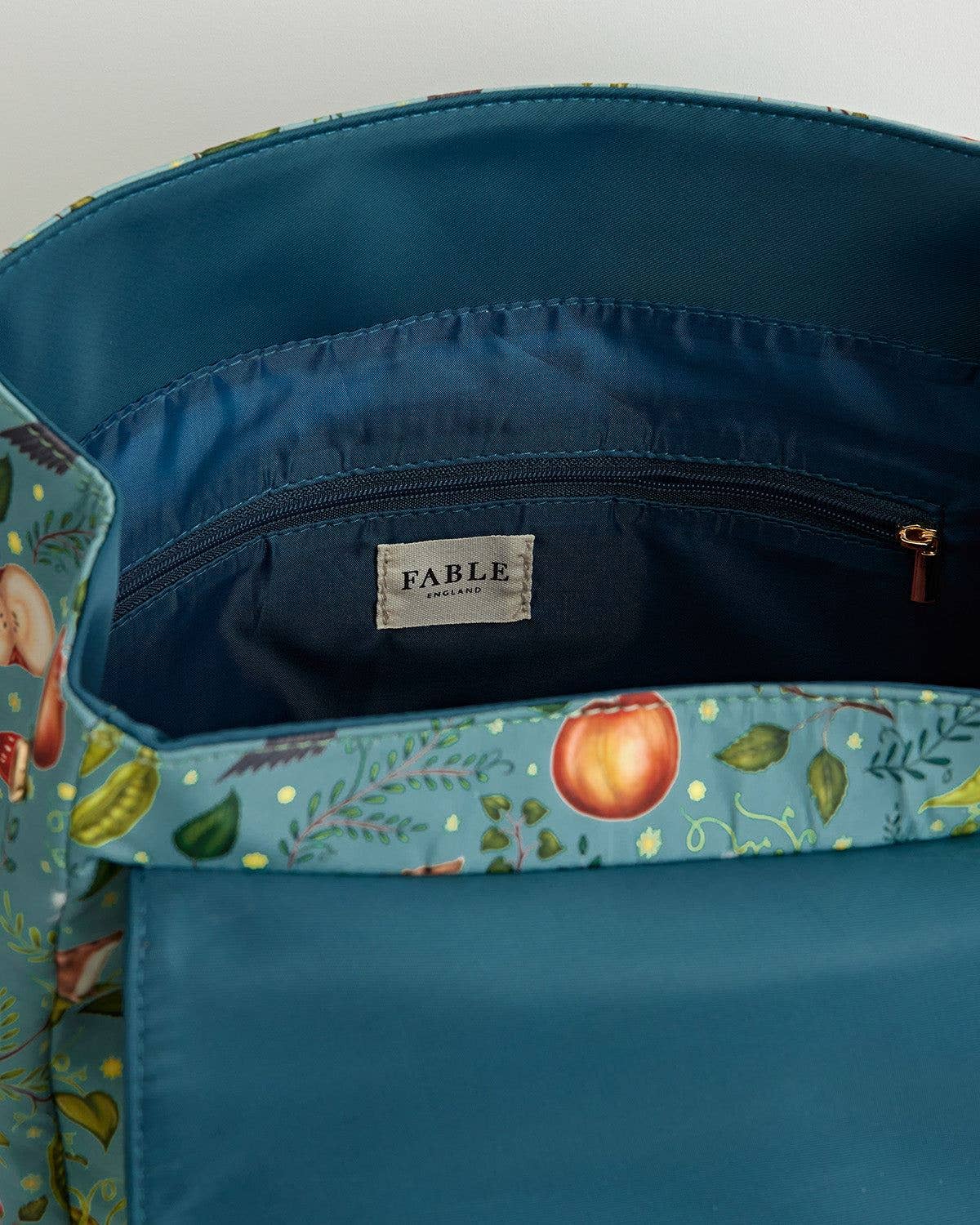 Into the Woods Backpack Teal (FABLE x Catherine Rowe)