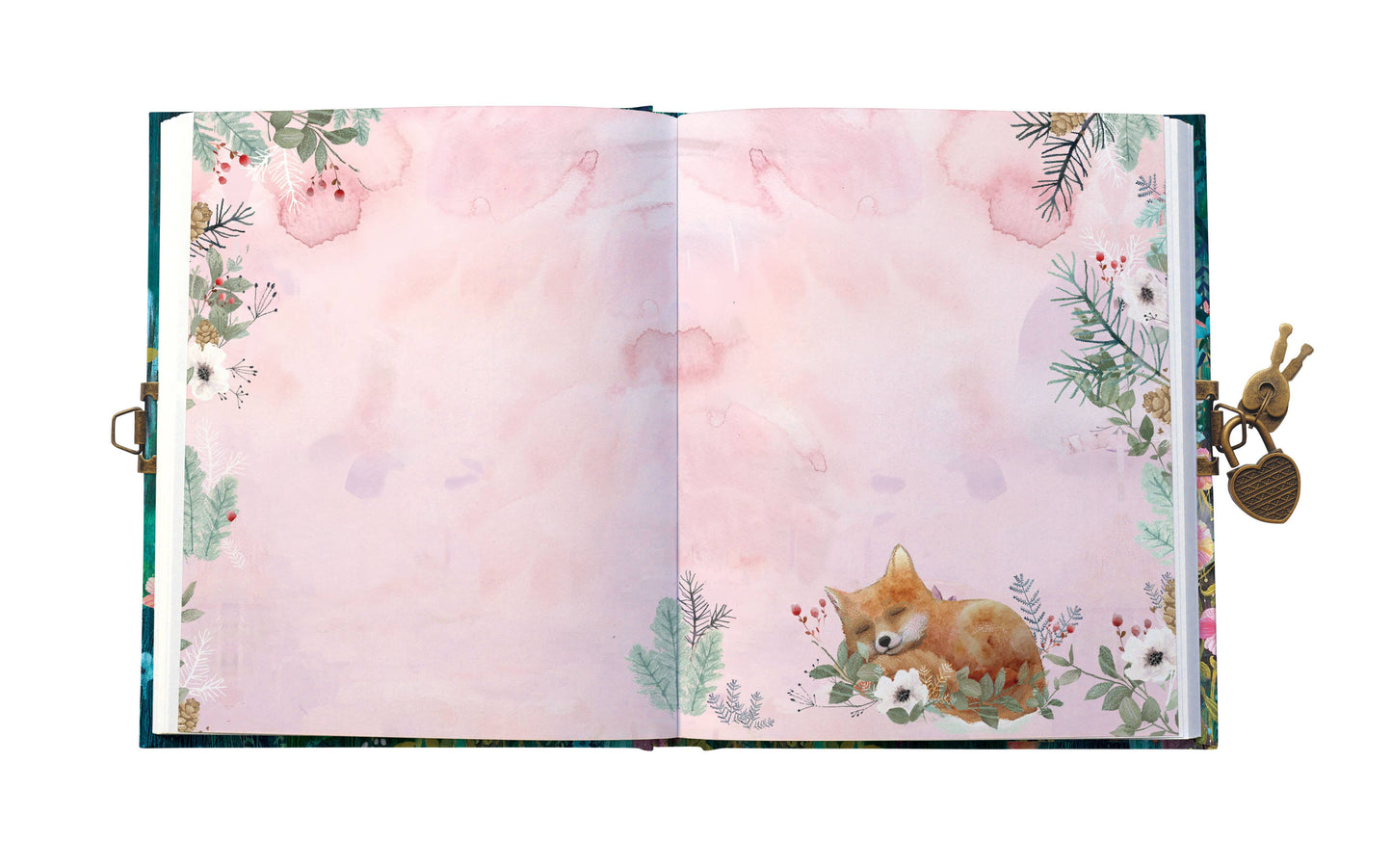 Cuaderno/diario con cerradura Moonlit Meadow