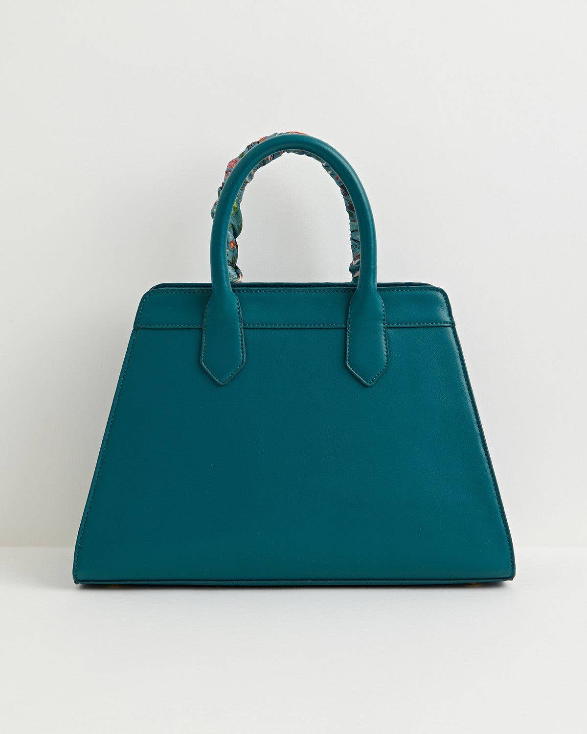 Bolso de mano Into The Woods de Catherine Rowe - Verde azulado