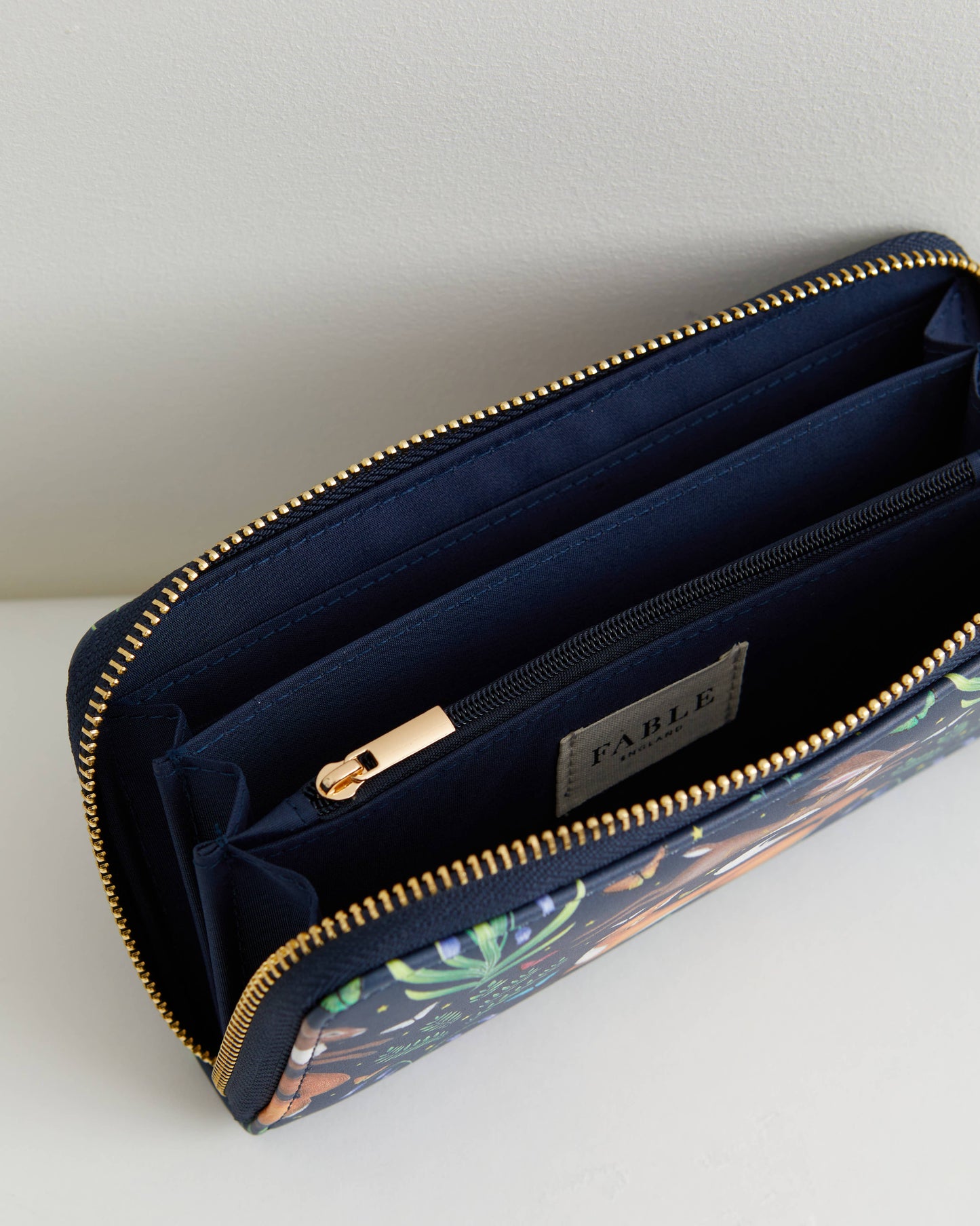 Cartera Hare & Fox (azul marino)