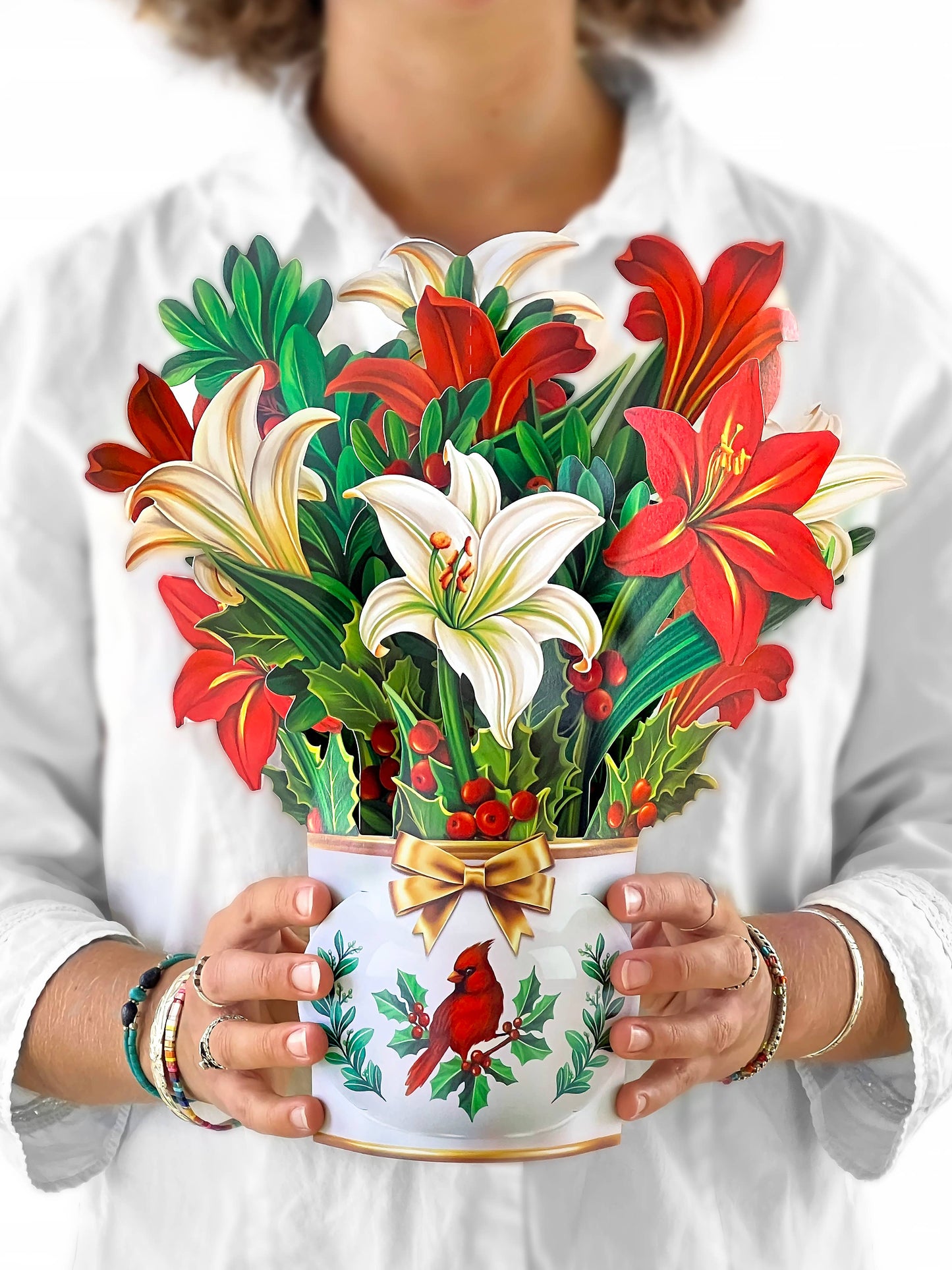 Winter Joy Pop-Up Greeting Card