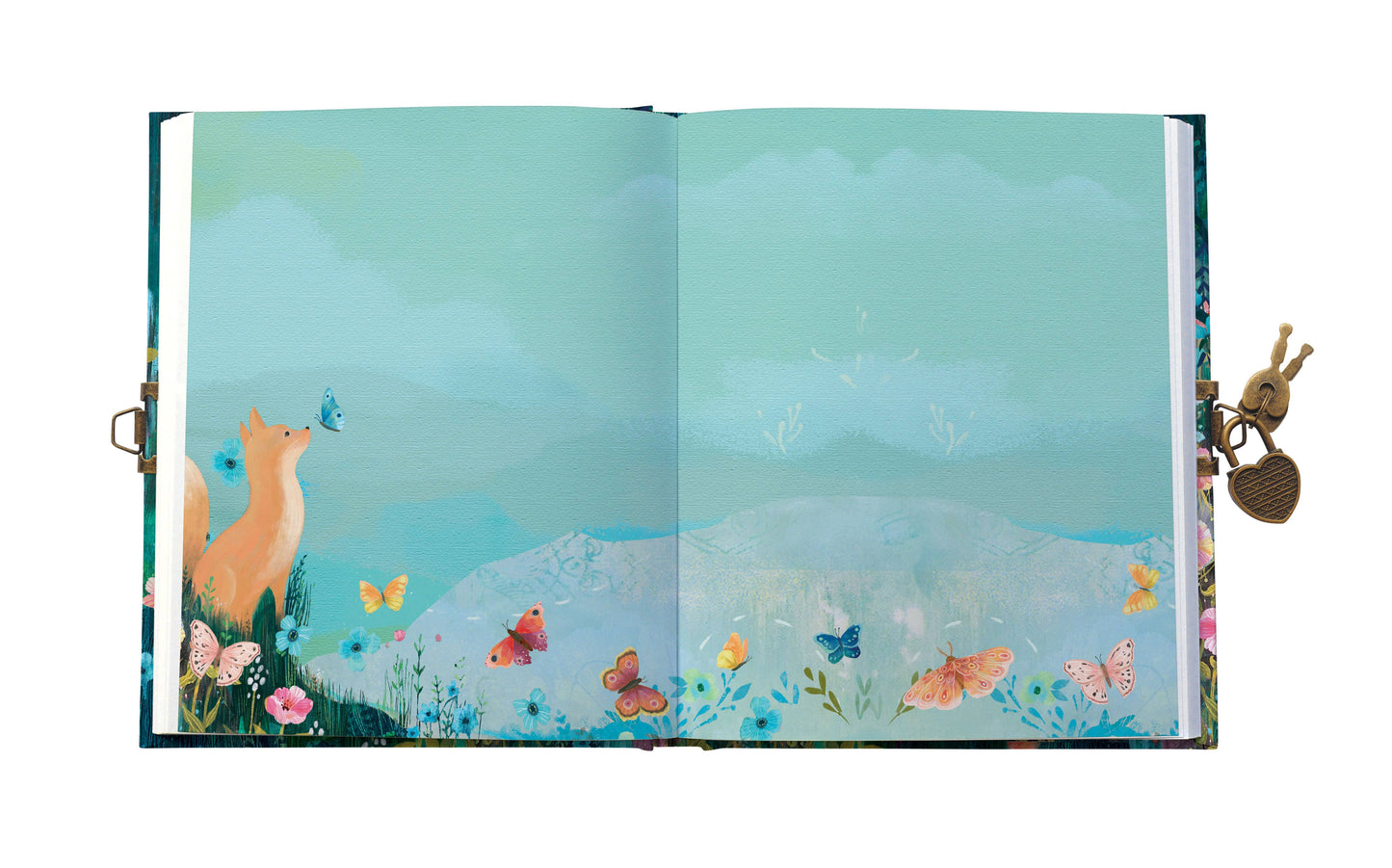 Cuaderno/diario con cerradura Moonlit Meadow