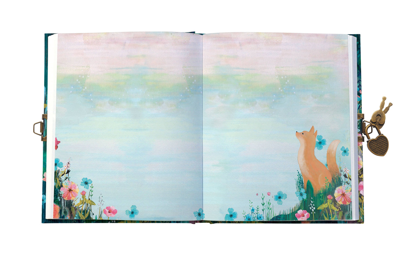 Cuaderno/diario con cerradura Moonlit Meadow
