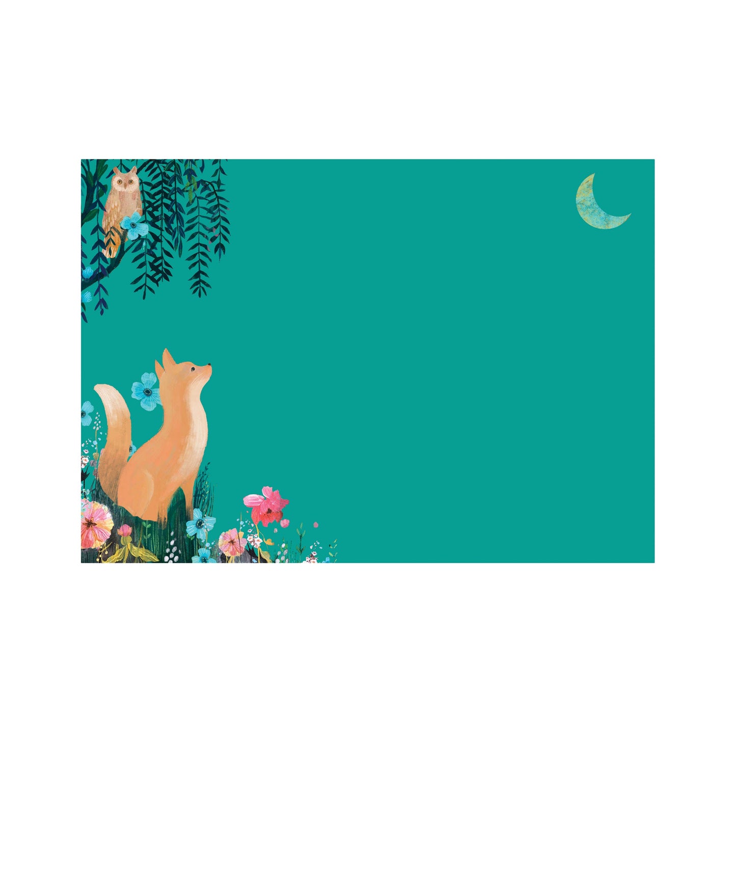 Juego de papel para escribir Moonlit Meadow