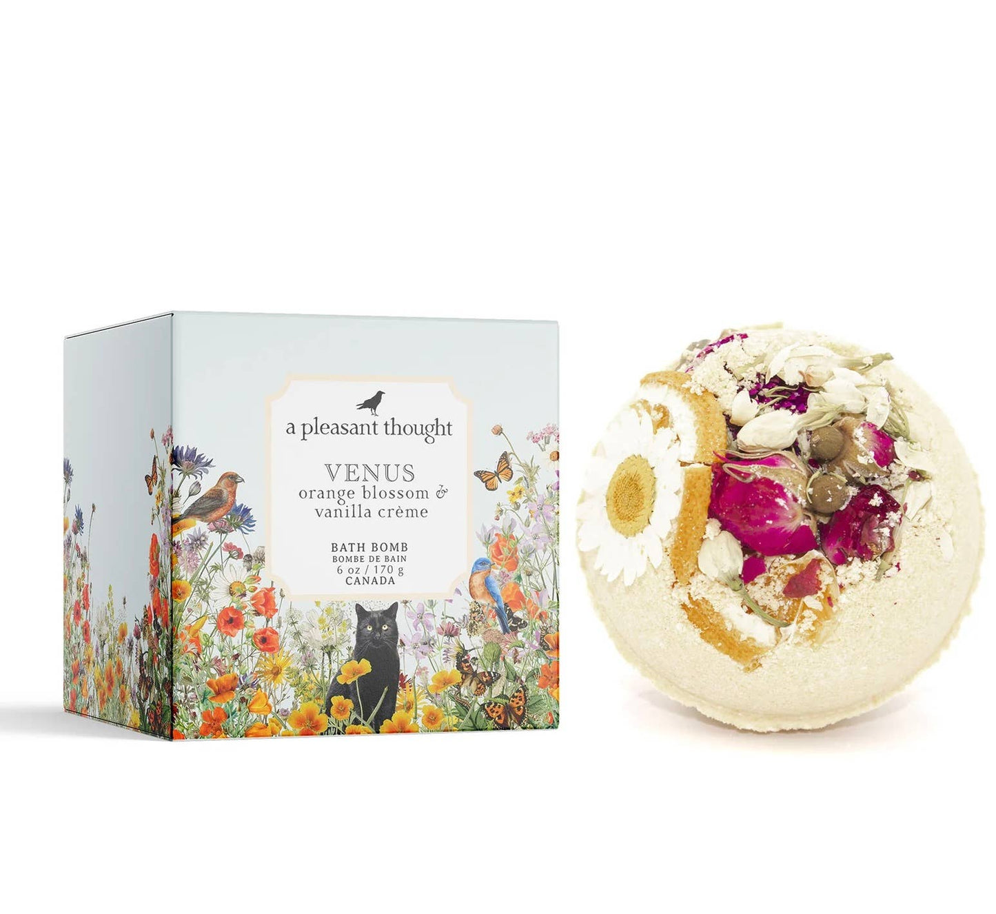 Venus | Orange Blossom & Vanilla Crème Bath Bomb