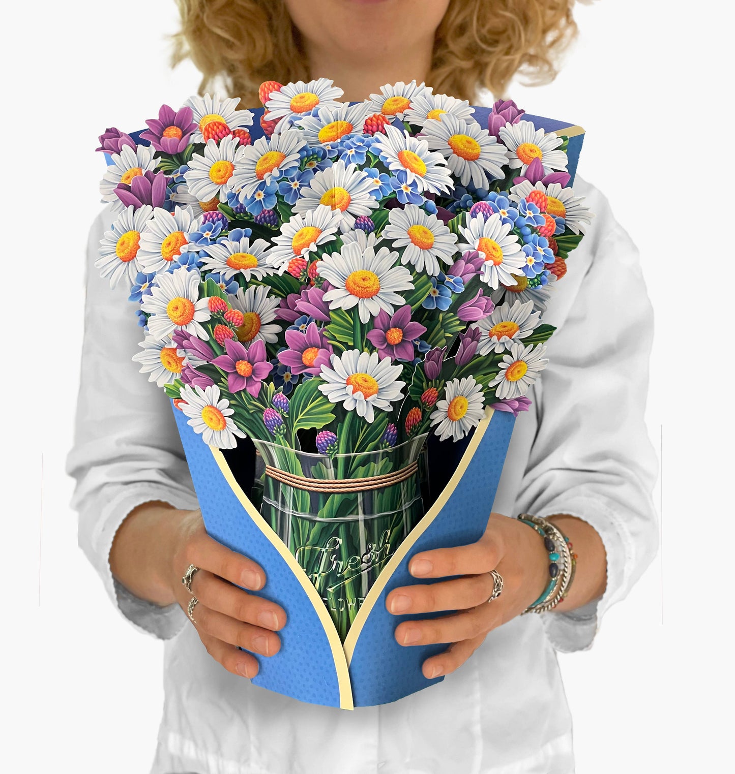 Field of Daisies Pop-Up Greeting Card