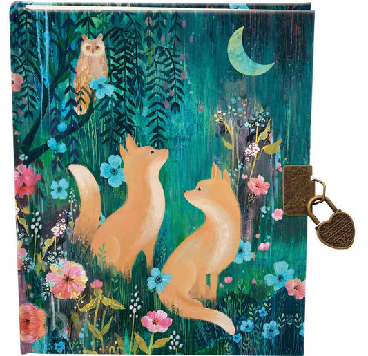 Cuaderno/diario con cerradura Moonlit Meadow