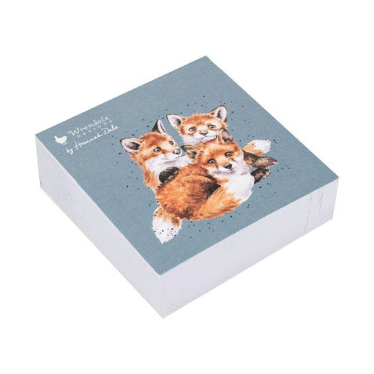 Fox Sticky Notes - Snug As A Cub