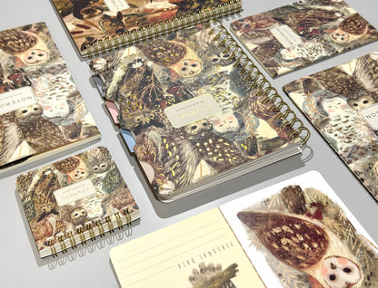 Owl Notebook (A6 Passport Notebook)