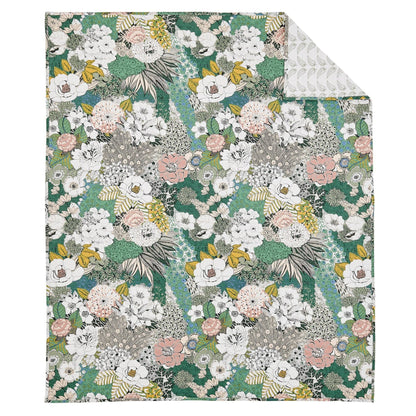 Bettina Floral Quilted Throw