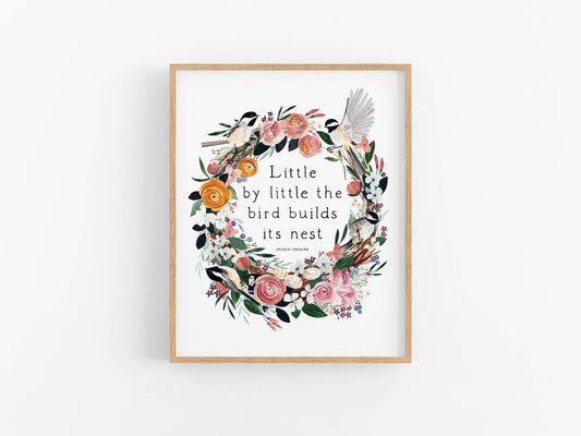 Little by Little Art Print