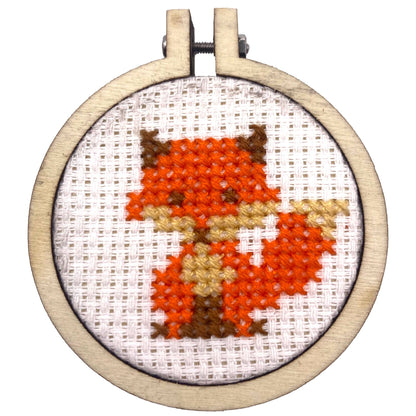 'For Fox Sake!' Mini Matchbox Cross Stitch Kit