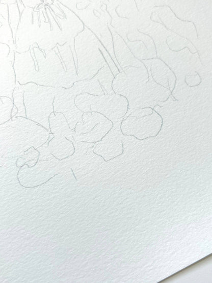 Cottage Core Watercolor Workbook