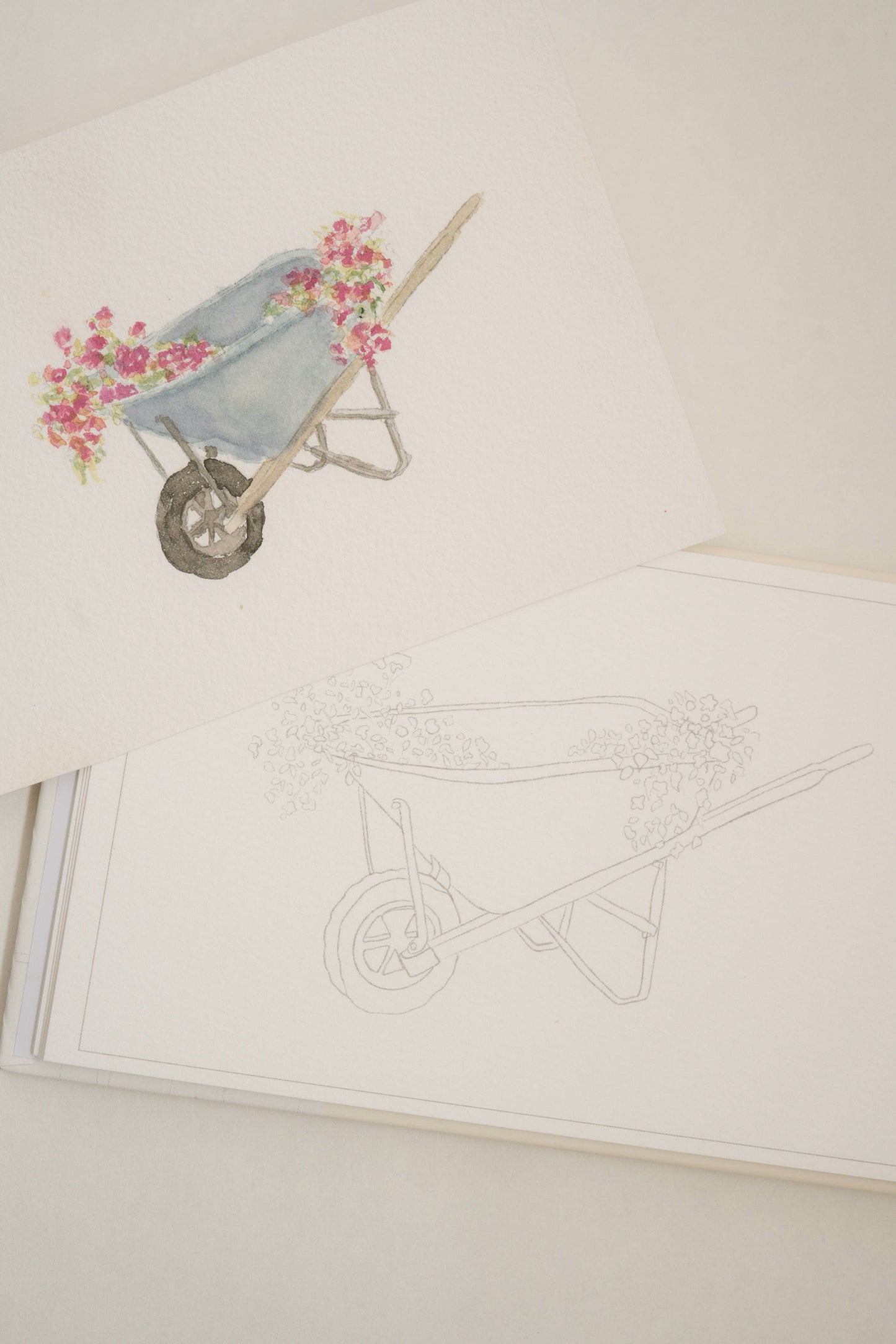 A Little Bit of Spring - Mini Watercoloring Book