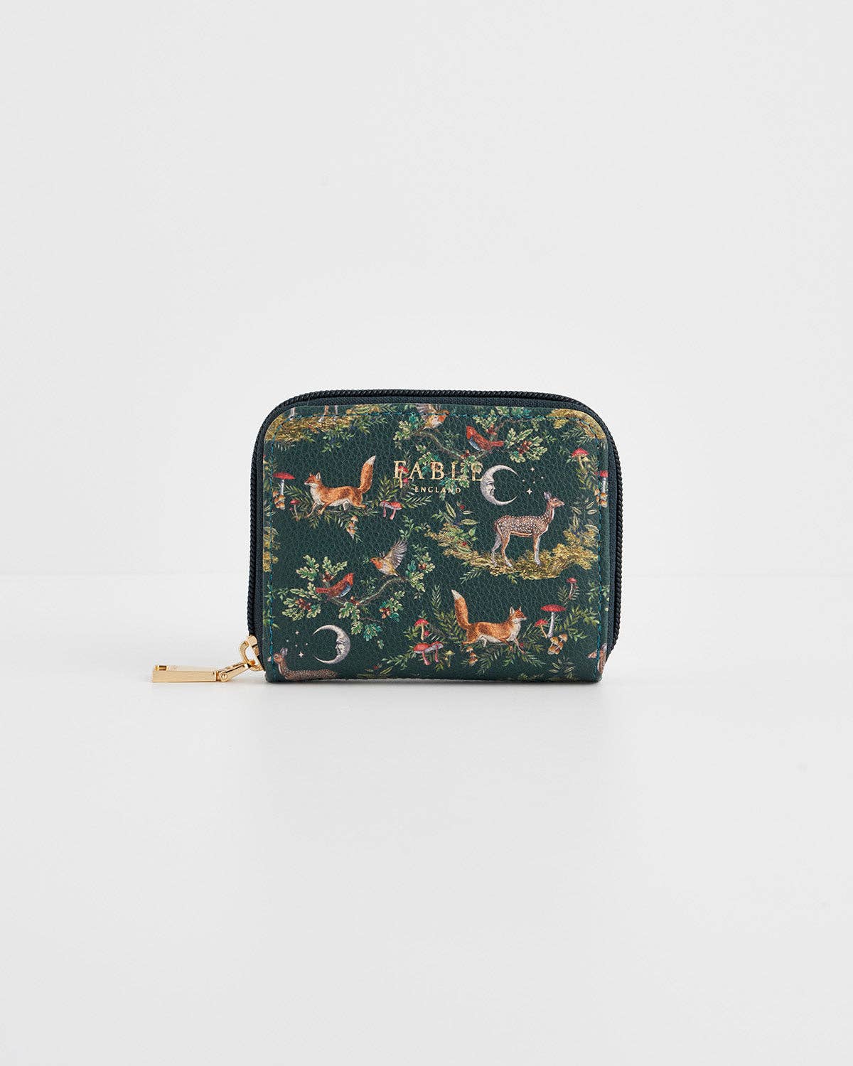 Into the Woods Green Small Wallet