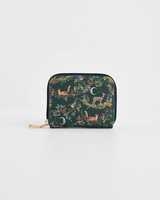 Into the Woods Green Small Wallet