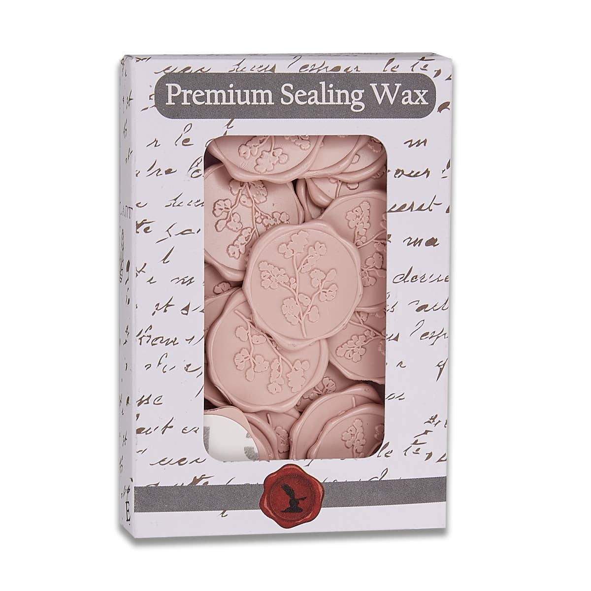 Maidenhair Adhesive Wax Seal Stickers 1 1/4" - 25 Pk