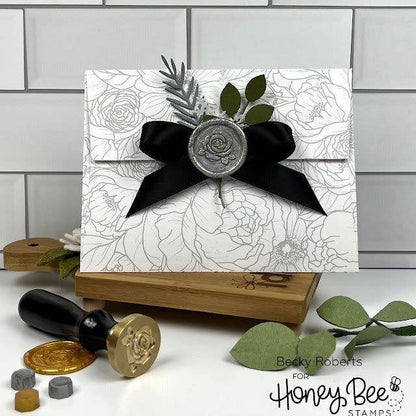 Bee Creative - Wax Seal Stamper - Rose